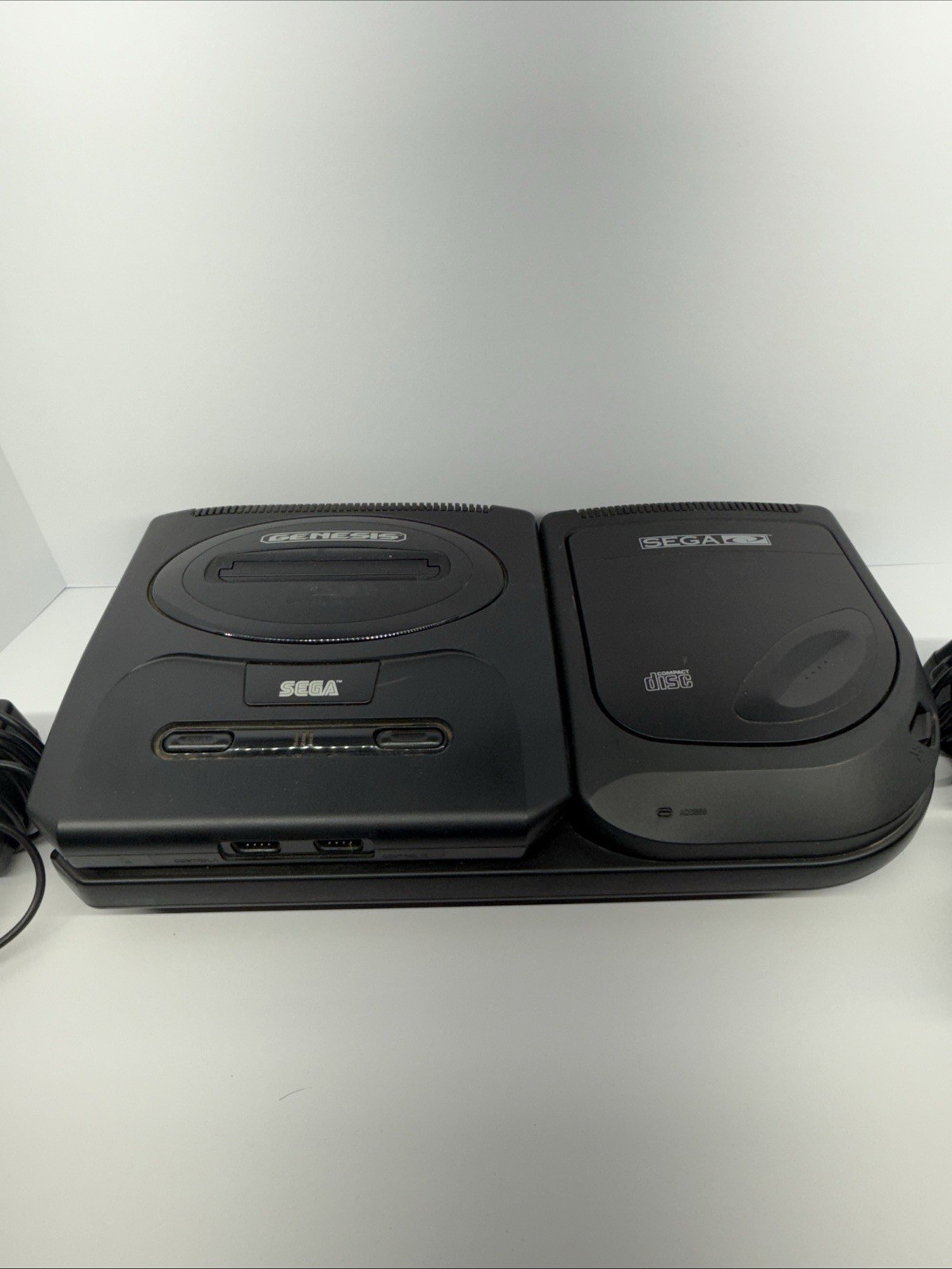 Sega CD Model 2 Console with Games and Controllers! Tested and Working