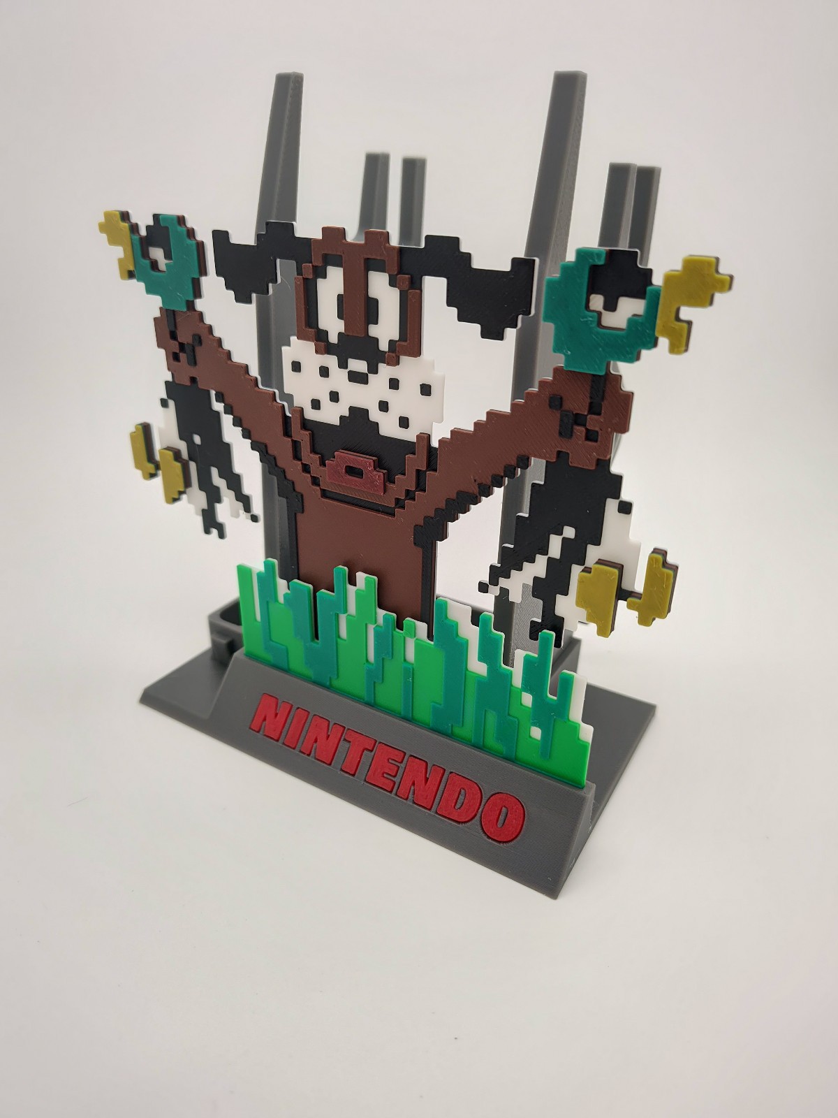 DUCK HUNT – NINTENDO NES ZAPPER DISPLAY STAND – CUSTOM COLOR OPTIONS