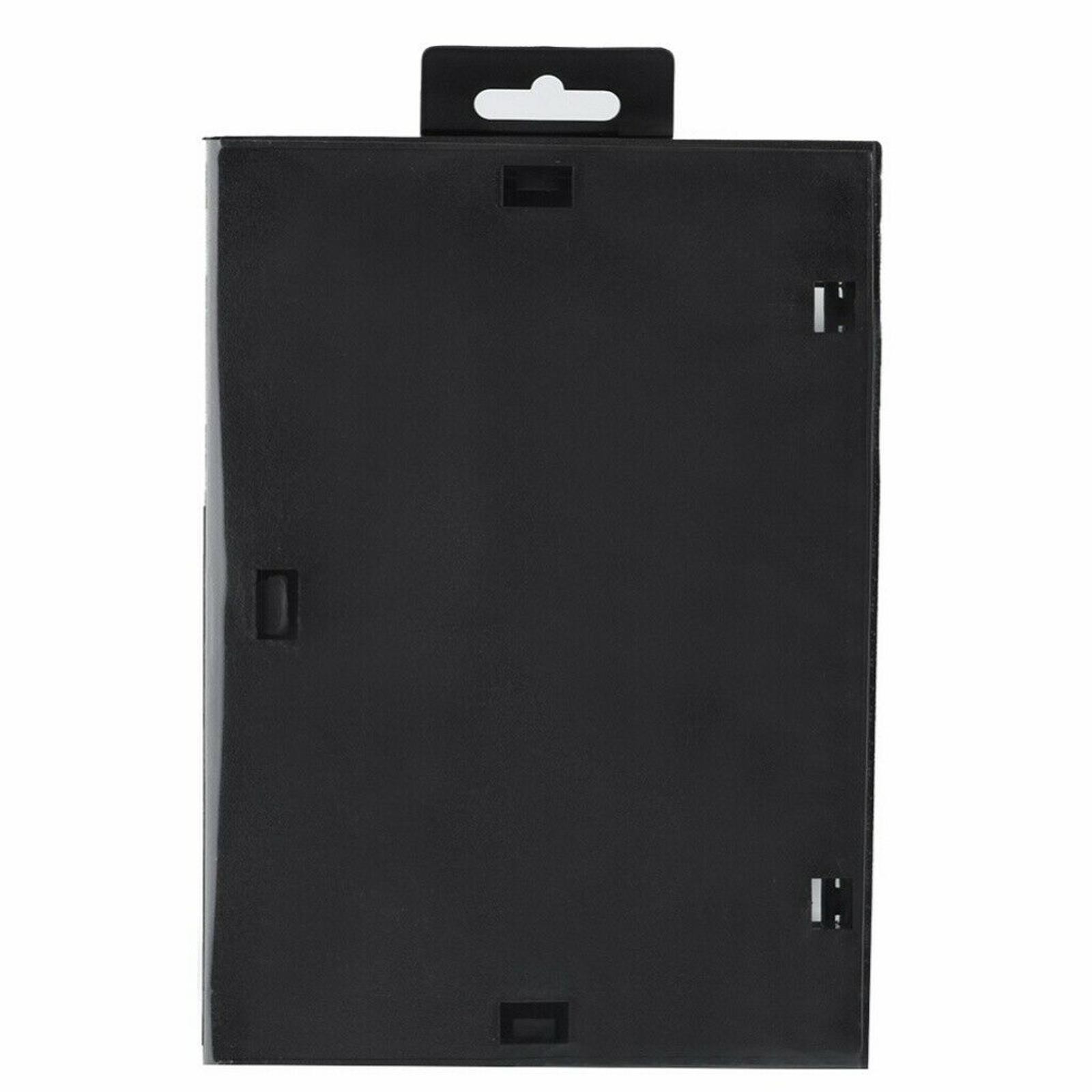 ABS Black Portable Box Storage Case Replacement For Sega Genesis Game Card