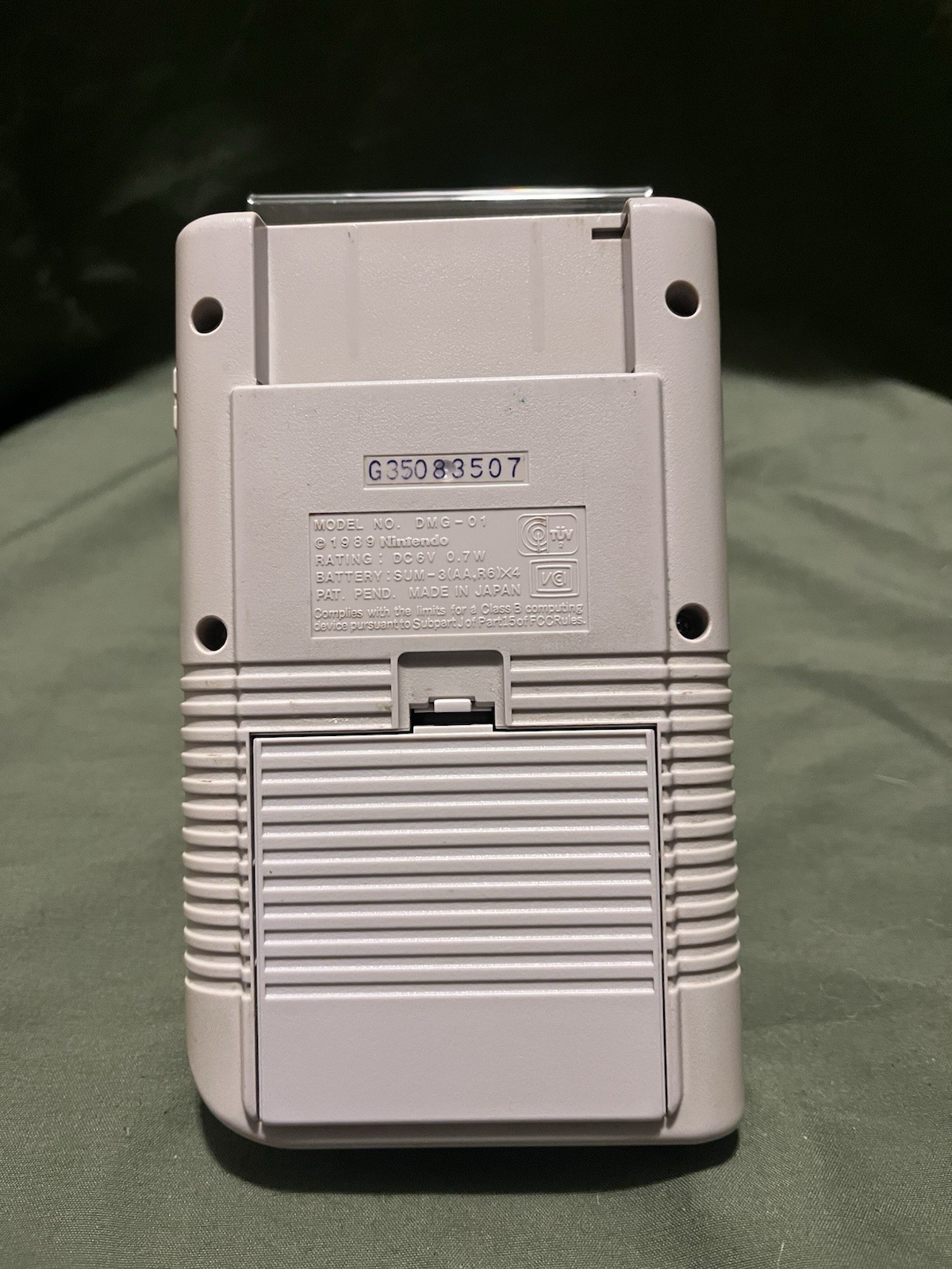 Nintendo Game Boy💎Original Gray Handheld Console Tested Works & Cleaned💎