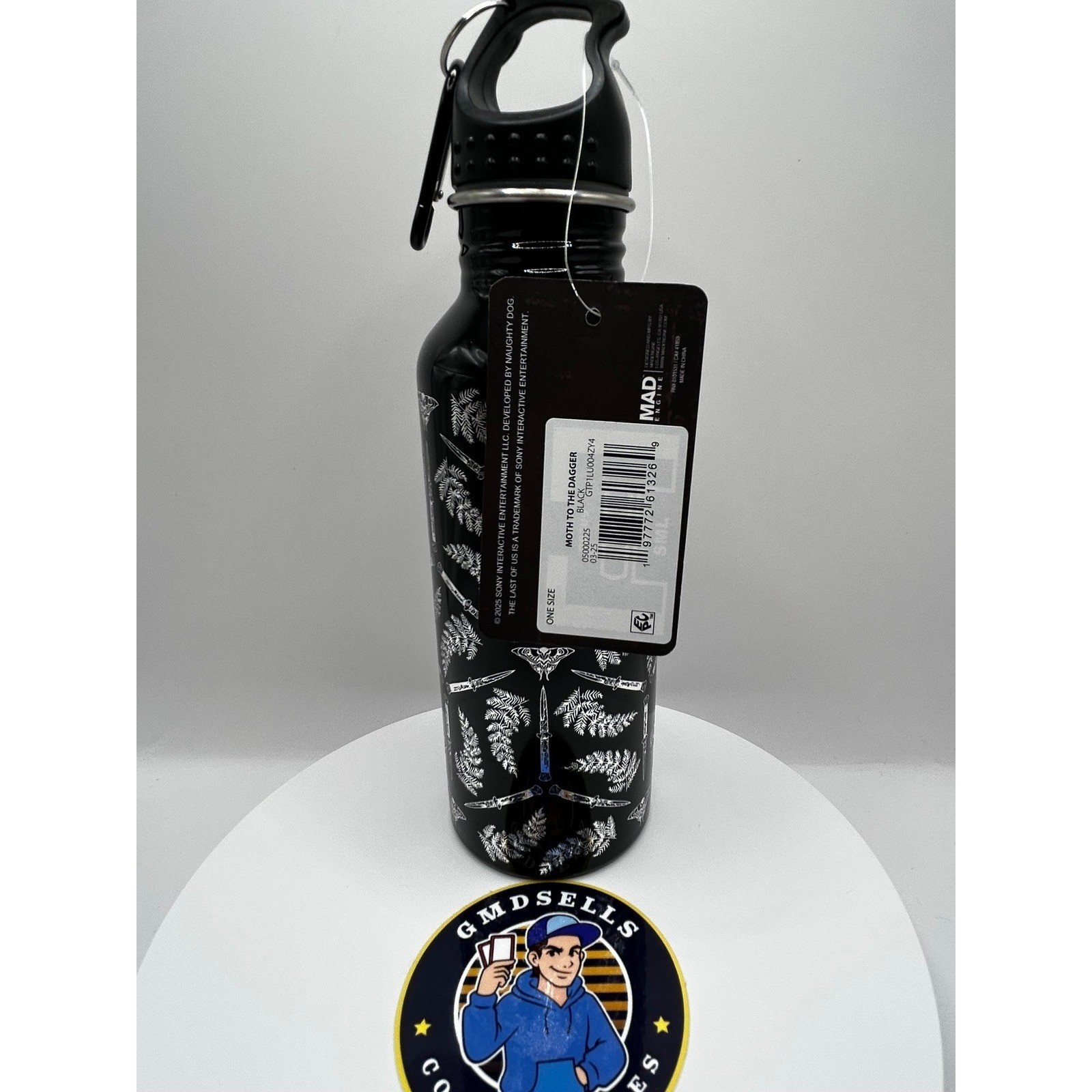 The Last of Us Part II Bundle Ellie Backpack Hat 18oz Stainless Steel Bottle New