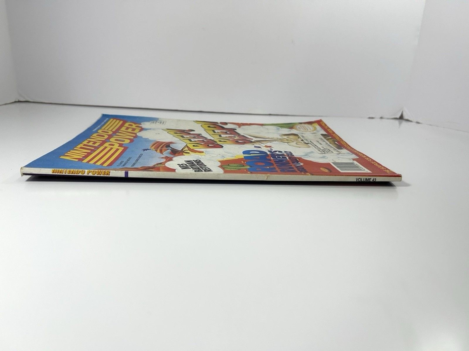 Nintendo Power Magazine Volume 43 December 1992 Road Runner W/ Poster See Notes