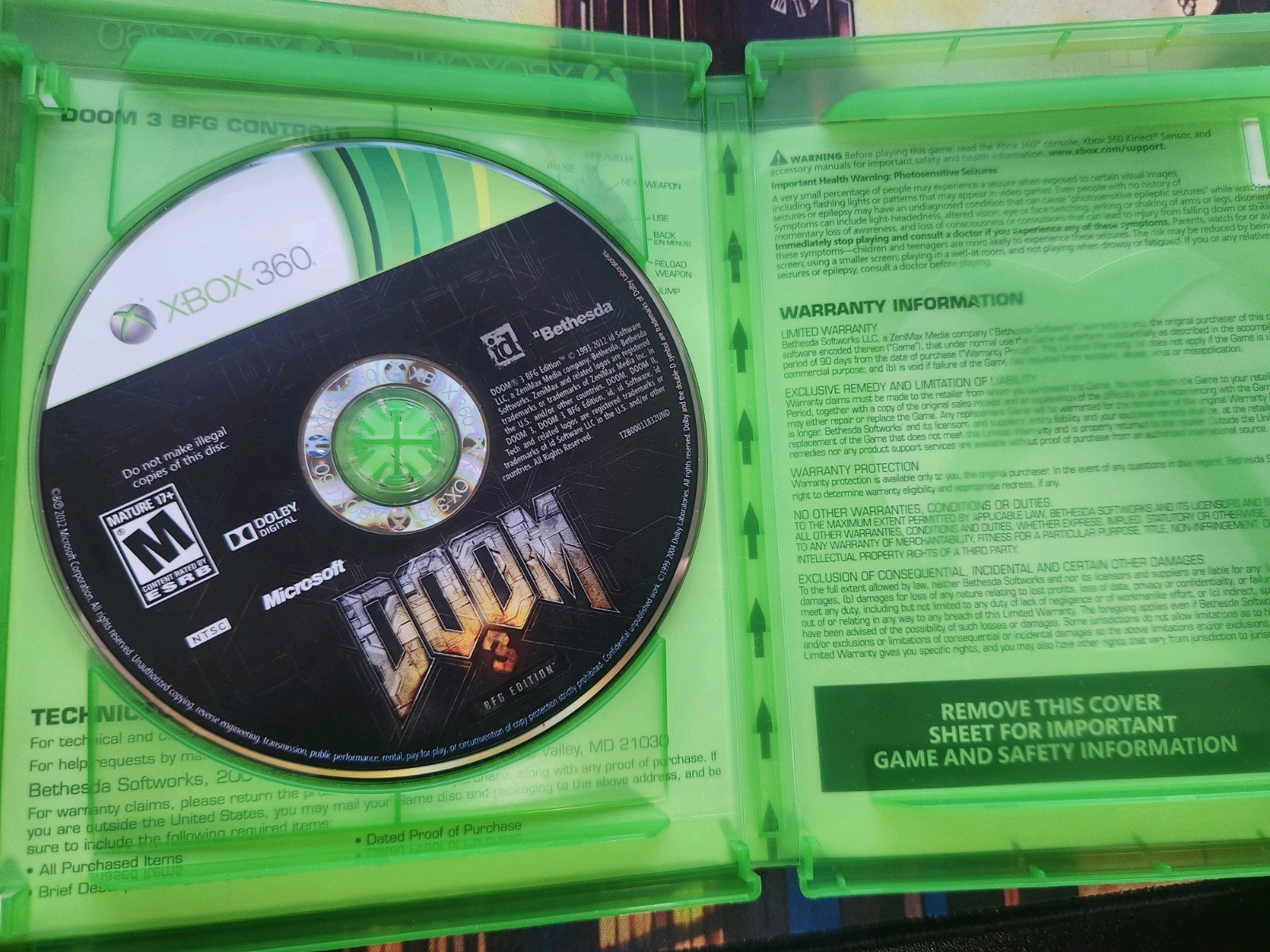 Doom 3 BFG Edition (Microsoft Xbox One/Xbox 360, 2012)