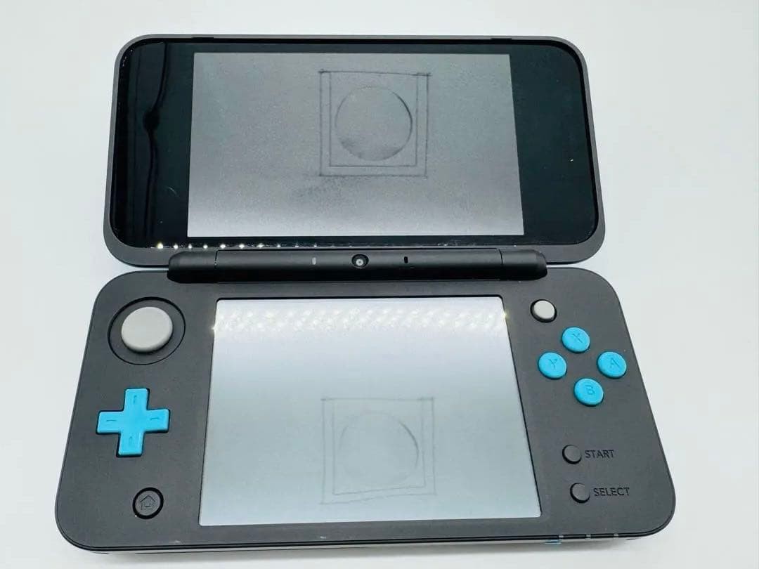 Good Condition Functionality Confirmed New Nintendo 2DS LL Black x Turquoise