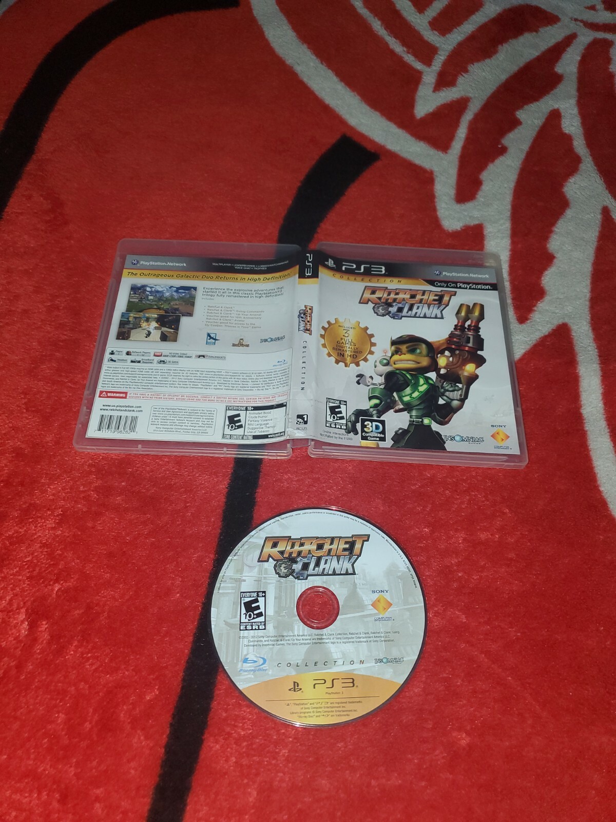 Ratchet & Clank Collection complete cib playstation 3 ps3 rare