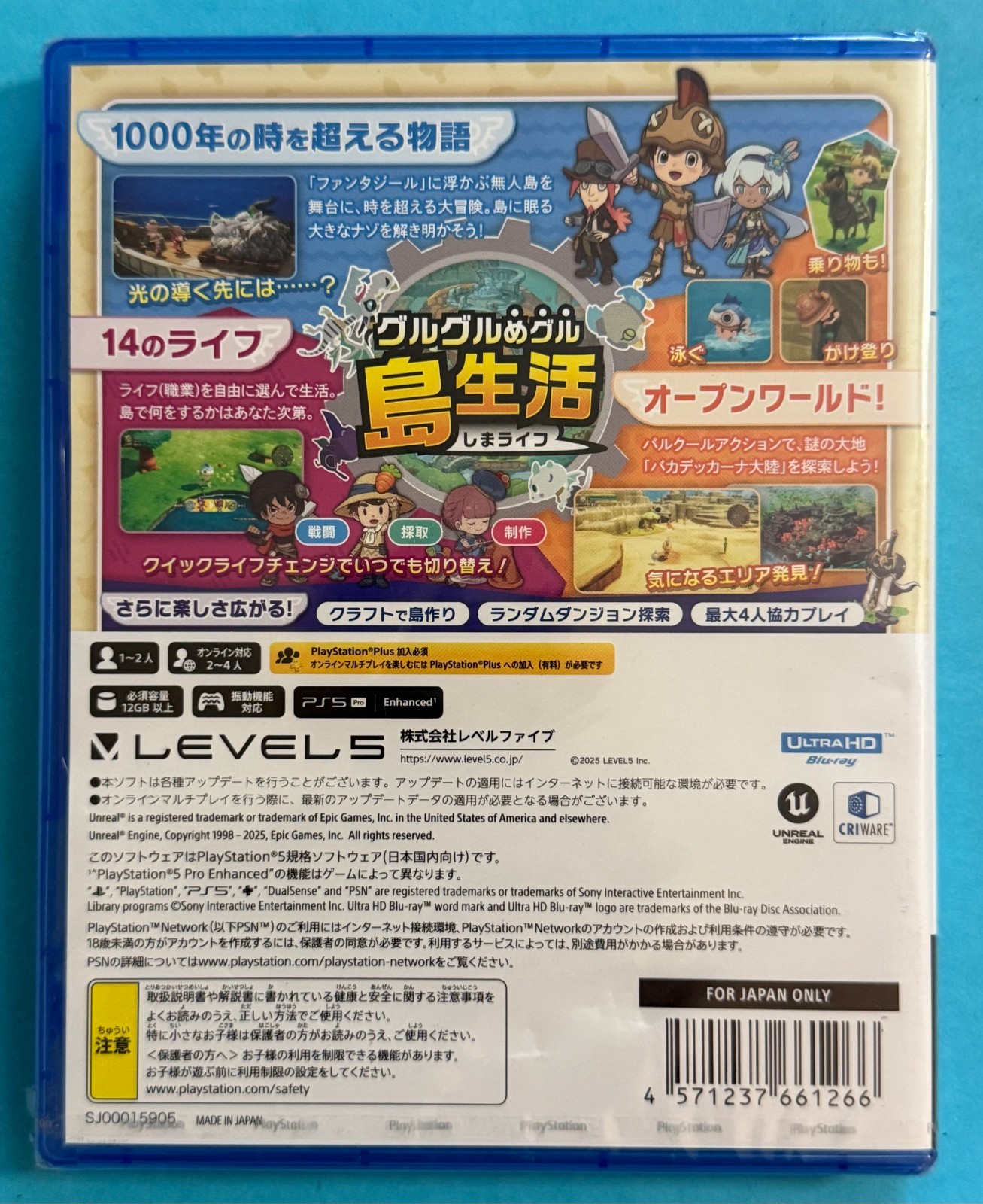 FANTASY LIFE i: The Girl Who Steals Time New PS5 Game PlayStation 5 JP Release 1