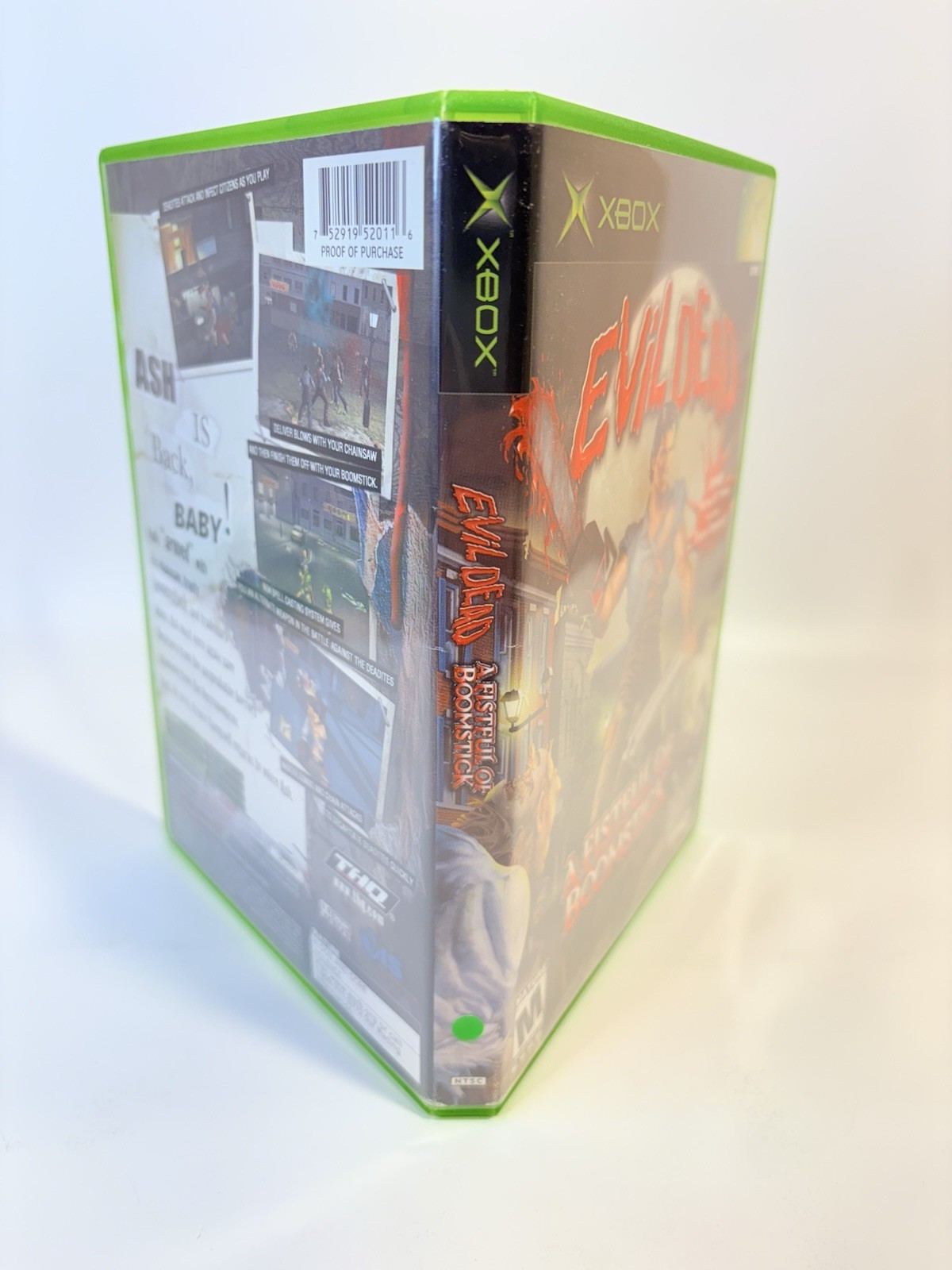 Evil Dead A Fistful of Boomstick (Microsoft Xbox) CIB Complete Very Good