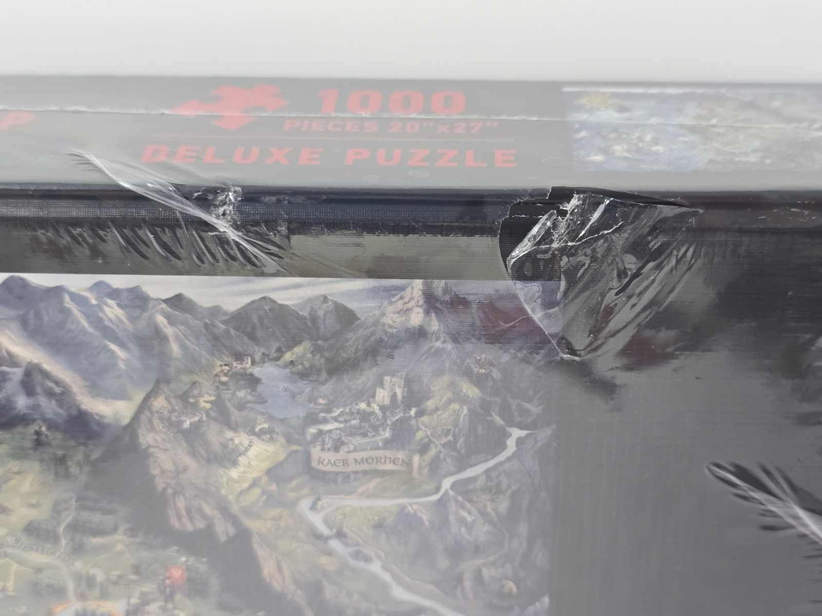 Dark Horse The Witcher 3: Wild Hunt Witcher World Map 1000 Pcs Deluxe Puzzle NEW