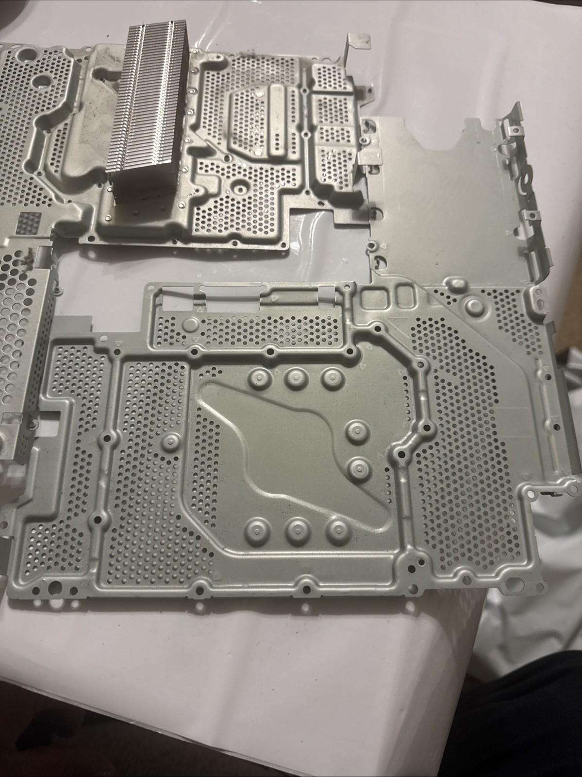 Used OEM PlayStation PS4 Slim Heatsink & Motherboard Plate (CUH-2215B) Fully Yes