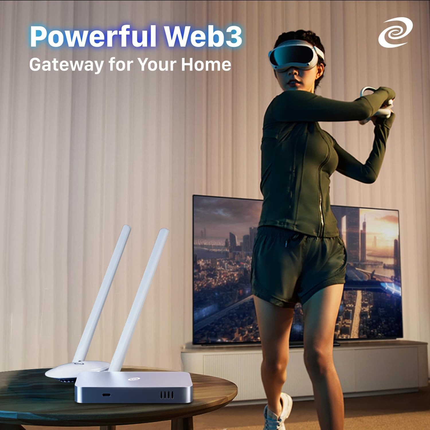 Deeper Connect Mini(2020 Version) DPN Router, 1Gbps ARM64 Quad Core Hardware Gat