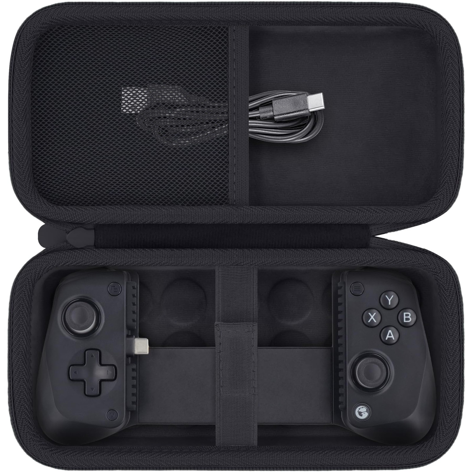 Mobile Gaming Controller Hard Case Storage Case Protector Zipper Bag Organizer