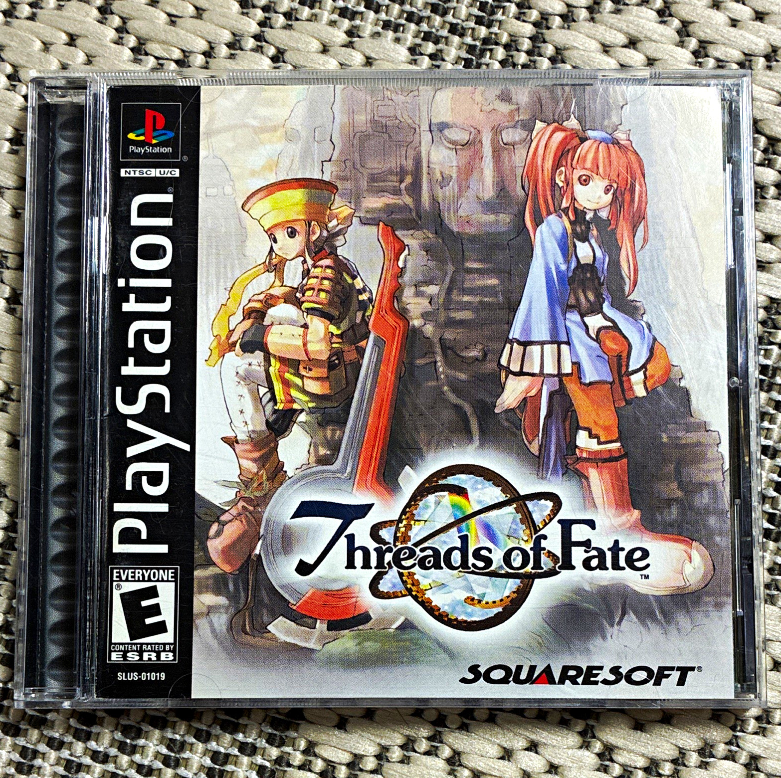 Squaresoft Threads of Fate PlayStation 1 RPG Manual Included NTSC-U/C E 2000