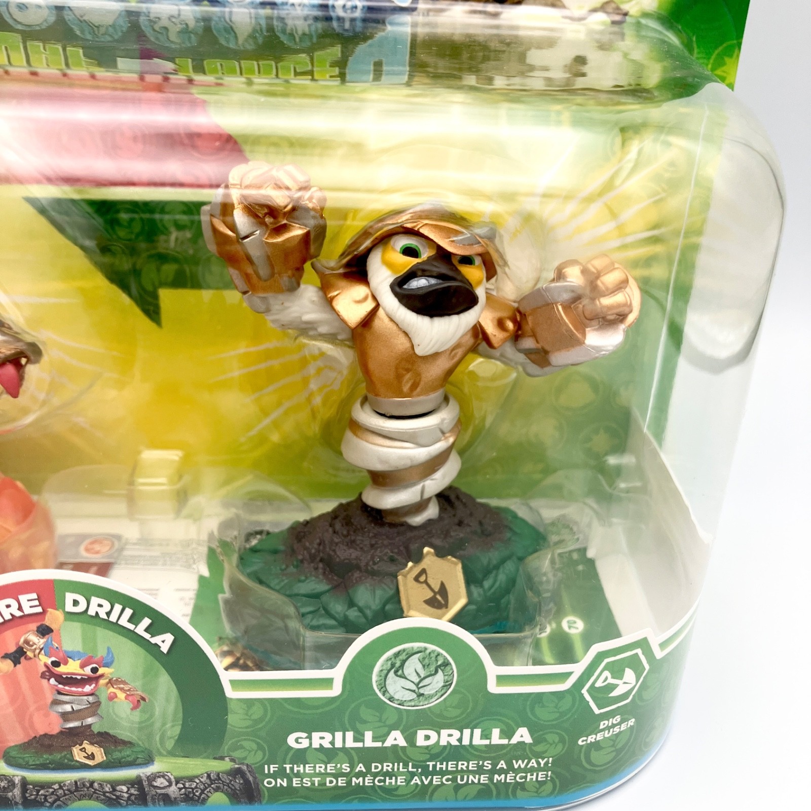 Skylanders Swap Force Fire Kraken Grilla Drilla Figures Combo Pack NEW SEALED