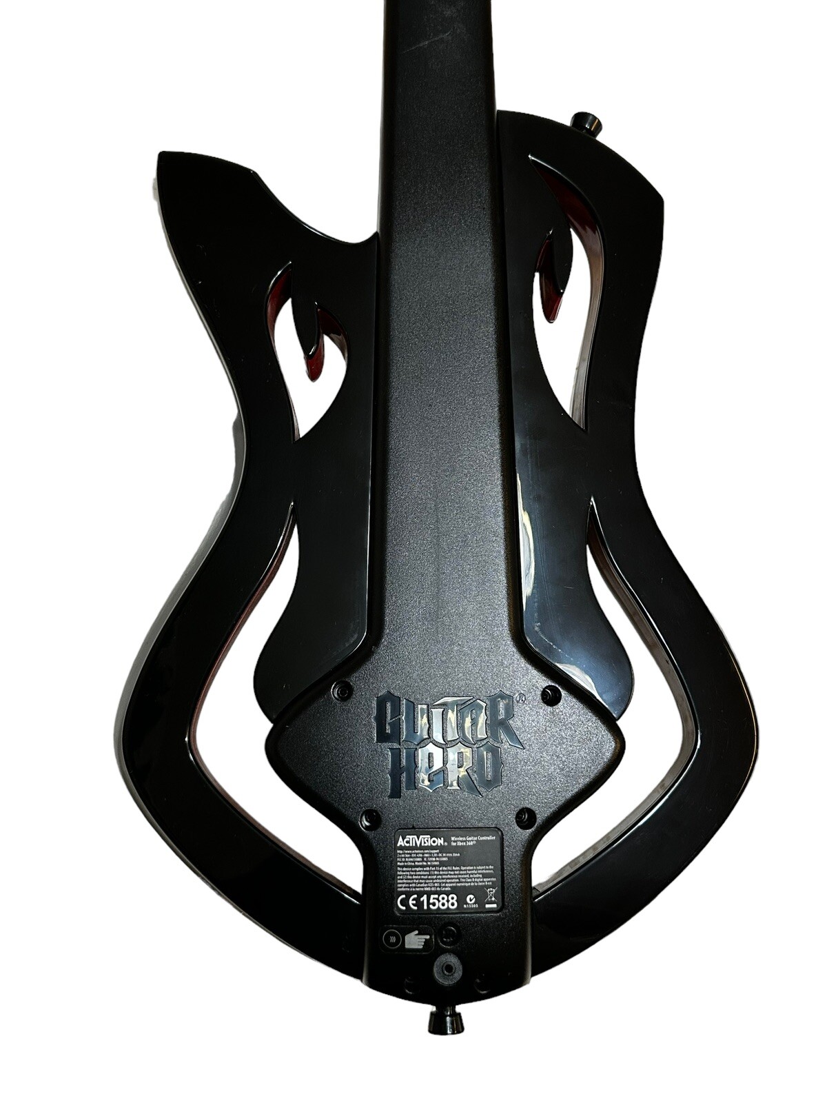 Guitar Hero Warriors of Rock Wireless Guitar (Xbox 360) W Guitar Hero 2 Game