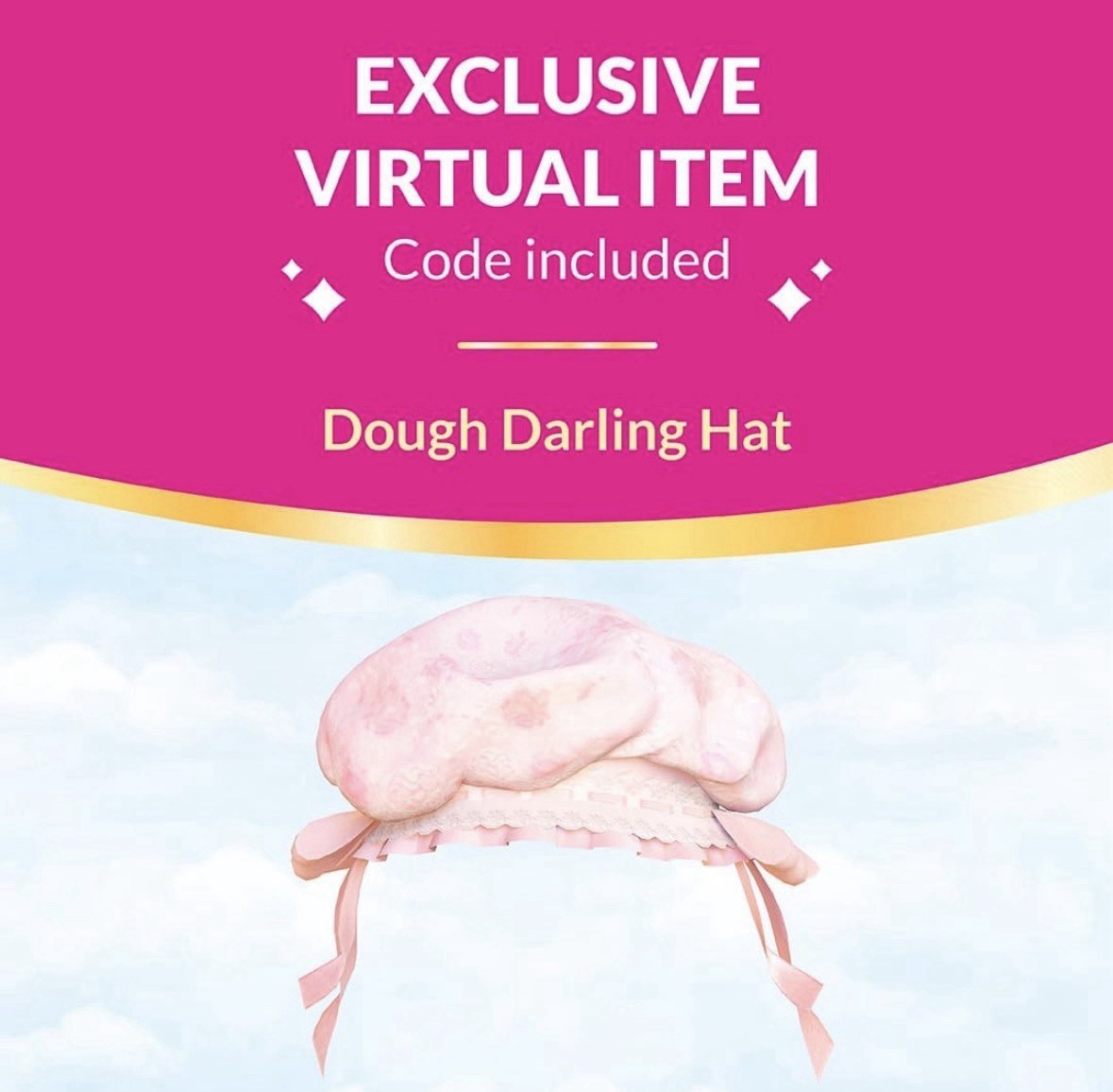 Royale High Sugar Dough Set & Roblox Dough Darling Hat CODE ONLY