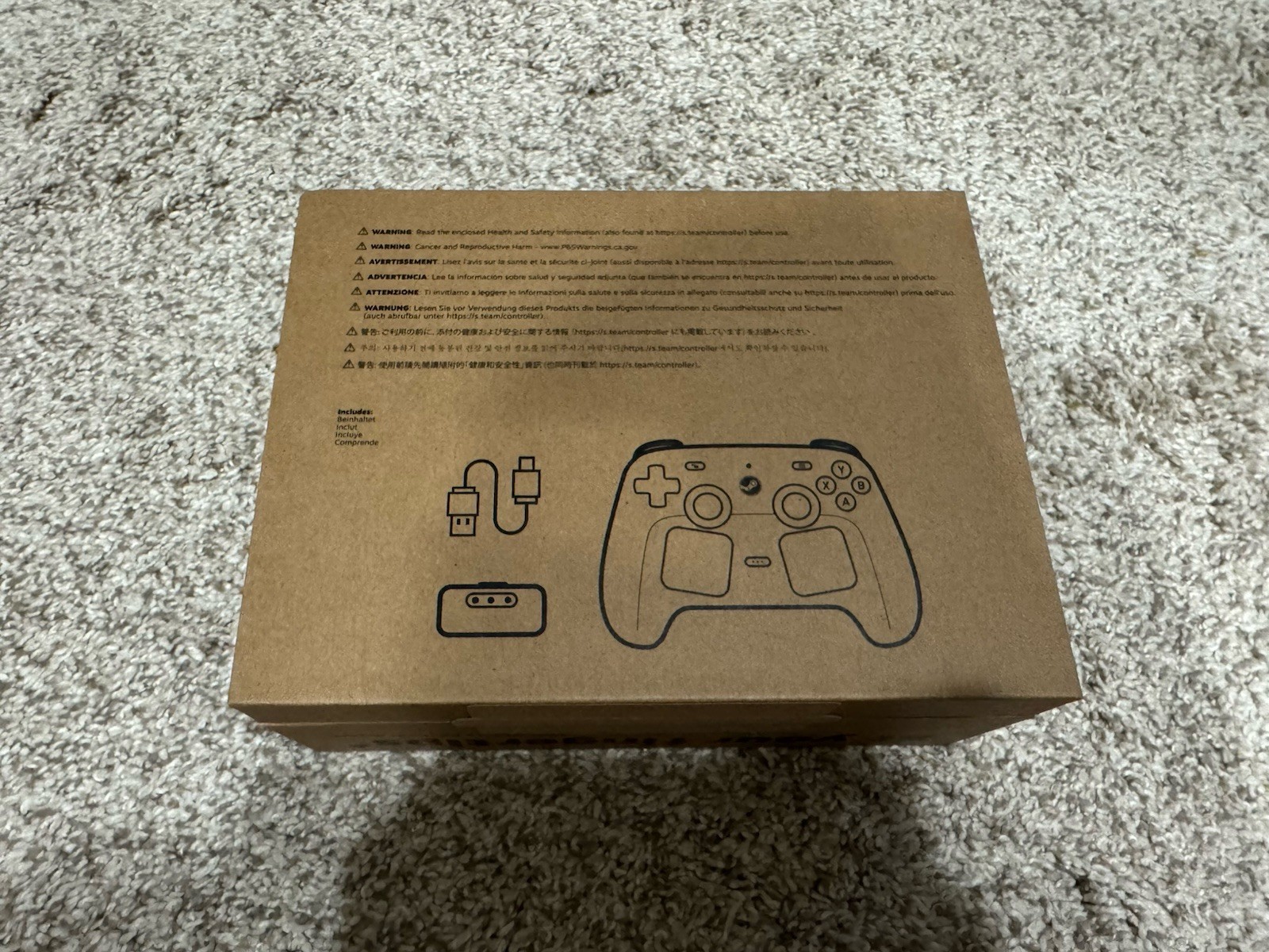 Steam Controller 2026 — Brand New Factory Sealed — In Hand, Ships Now