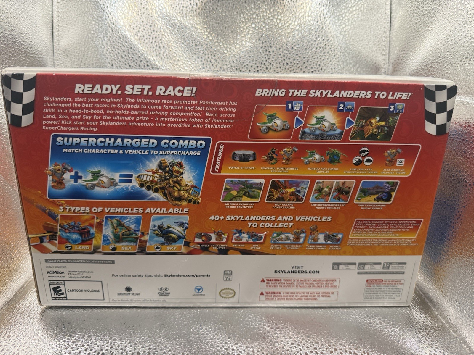 Nintendo 3DS Skylanders Superchargers Racing Starter Pack Brand New Amiibo