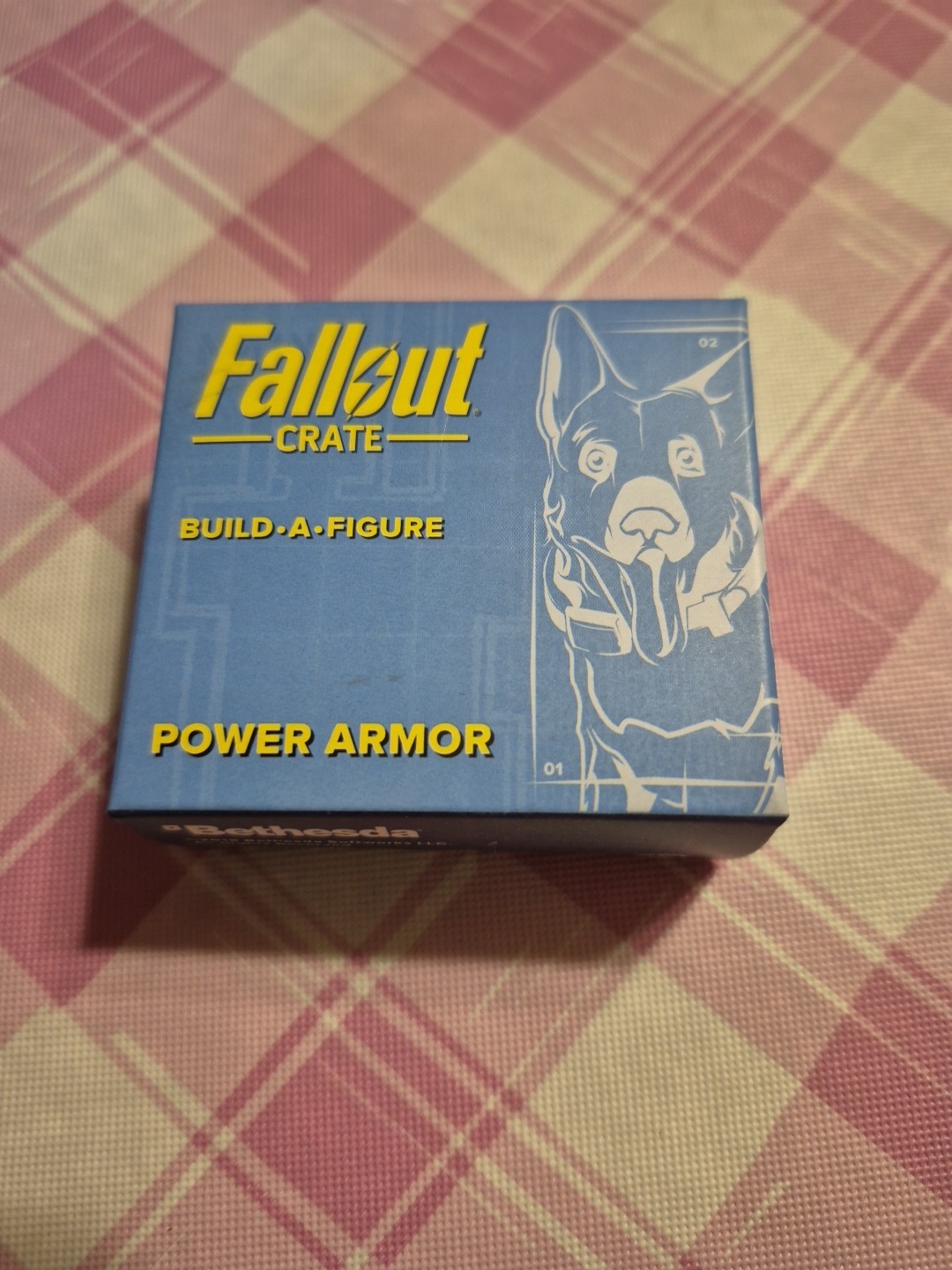 Fallout Loot Crate Build A Figure Power Armor For Dogmeat ~ Box 5 of 6