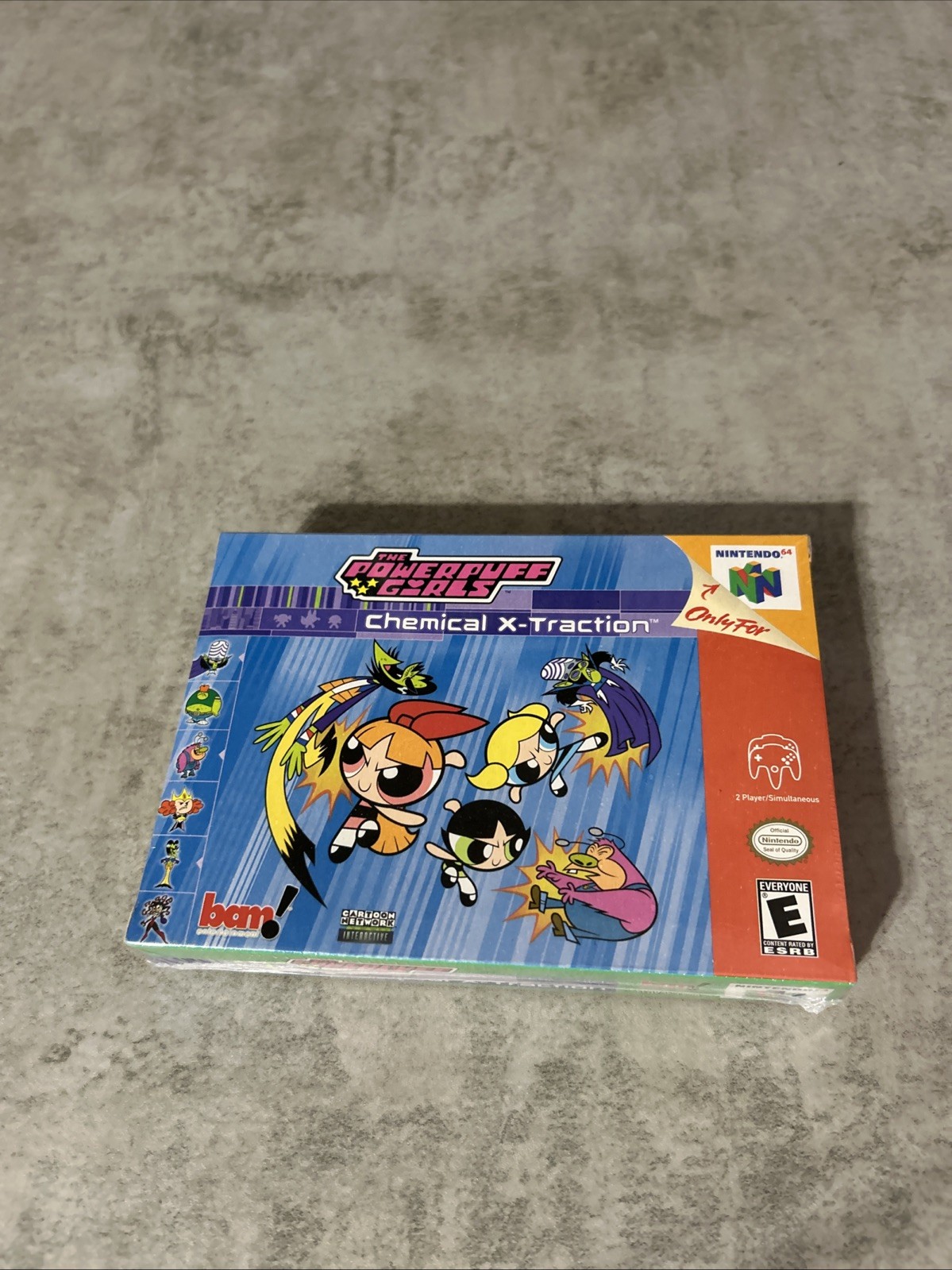 The Powerpuff Girls Chemical X-Traction Nintendo 64 N64 New Factory Sealed Mint
