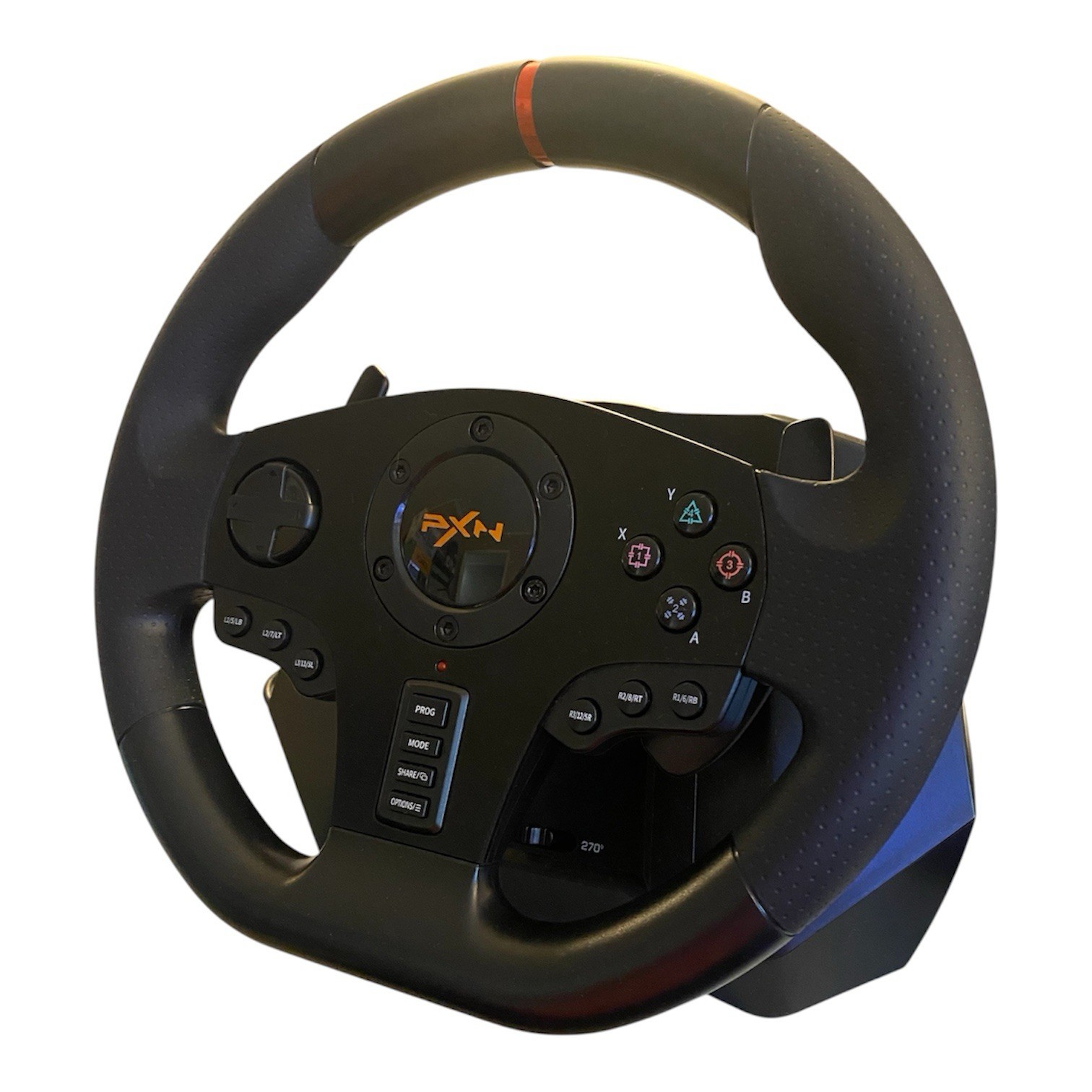 PXN V900 Gaming Steering Wheel Pedals 270°/900° PC PS3 PS4 Xbox Switch Wired USB