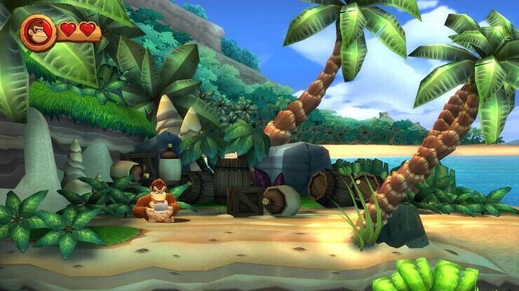 Donkey Kong Country Returns 3D – Nintendo 3DS New (Multiplayer, 2016 Platform)