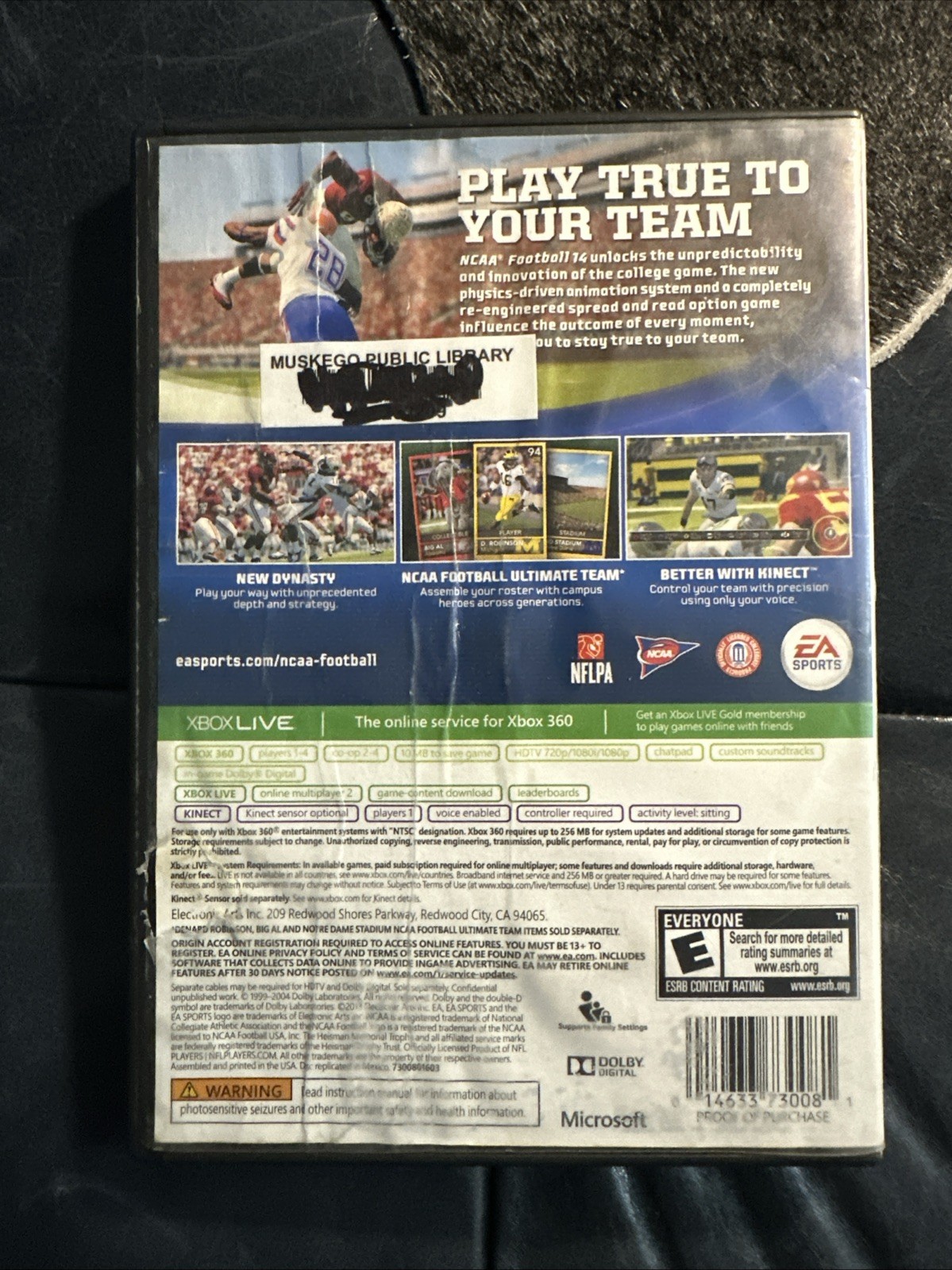 NCAA Football 14 (Xbox 360, 2013) – The Last Great College Gridiron Classic