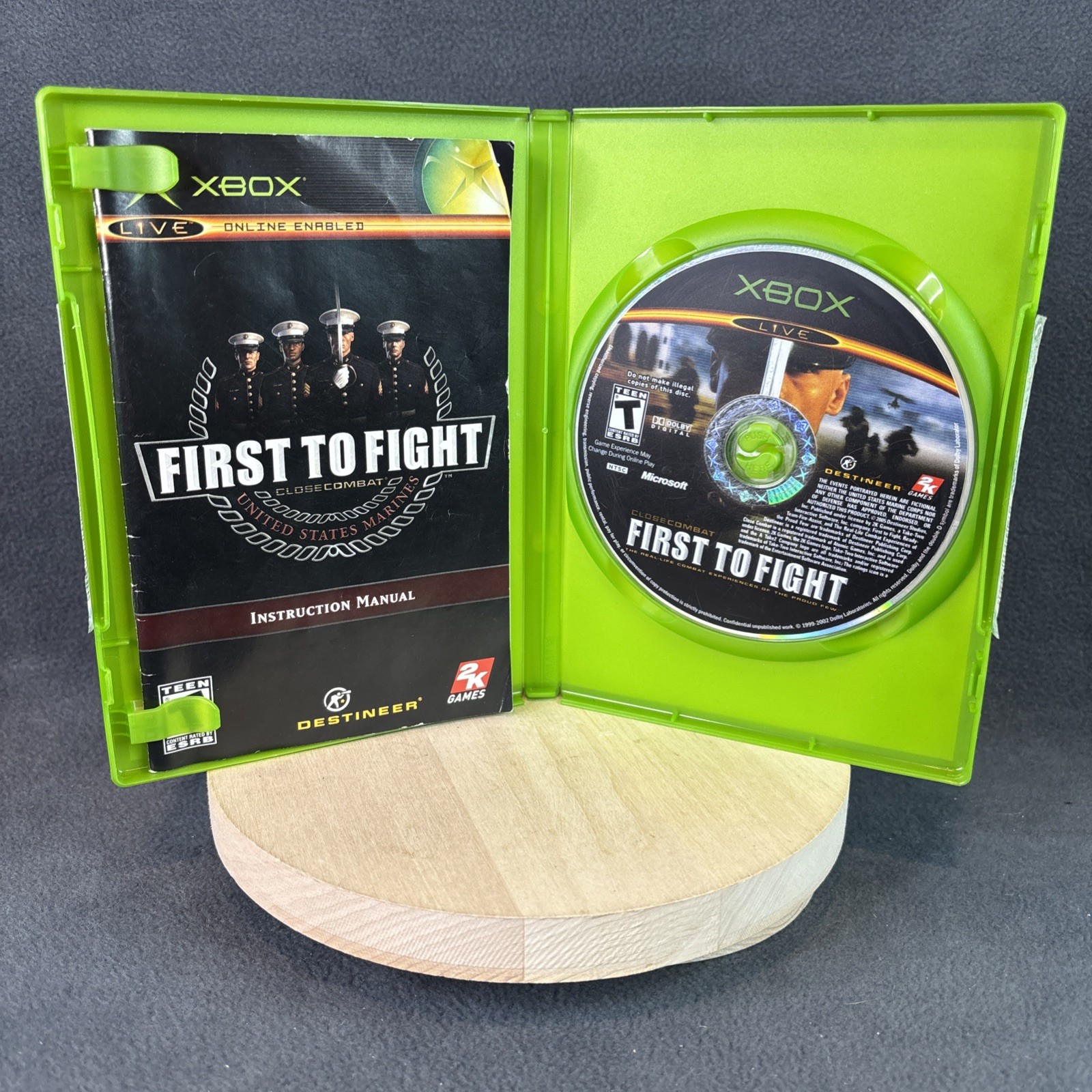Xbox – Close Combat: First to Fight – Complete/CIB – Resurfaced & Tested