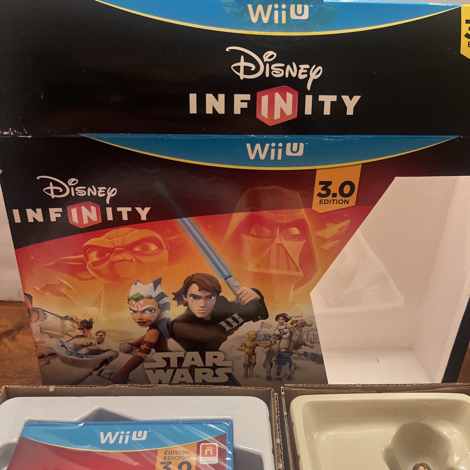 DISNEY INFINITY 3.0 STAR WARS STARTER PACKS. Nintendo Wii U, Sealed