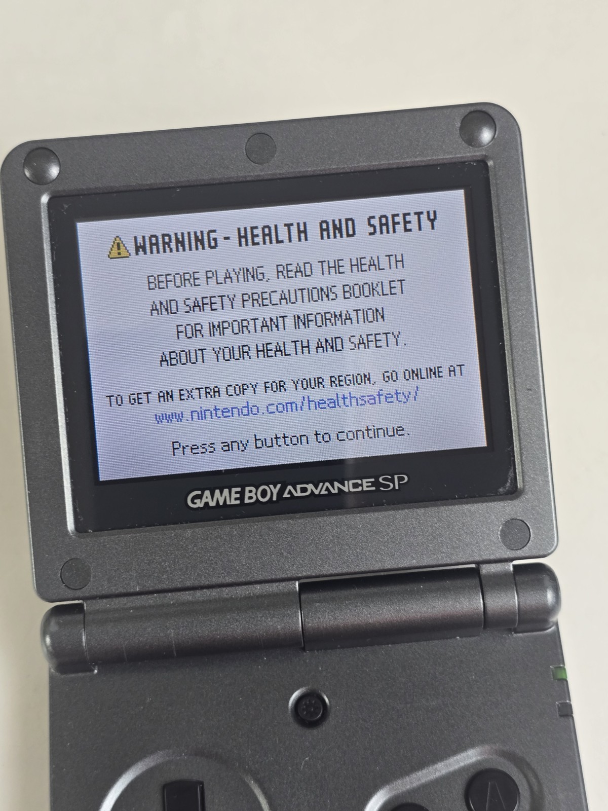 Nintendo Game Boy Advance SP AGS 001 Onyx Black GBA Console Bundle Tested