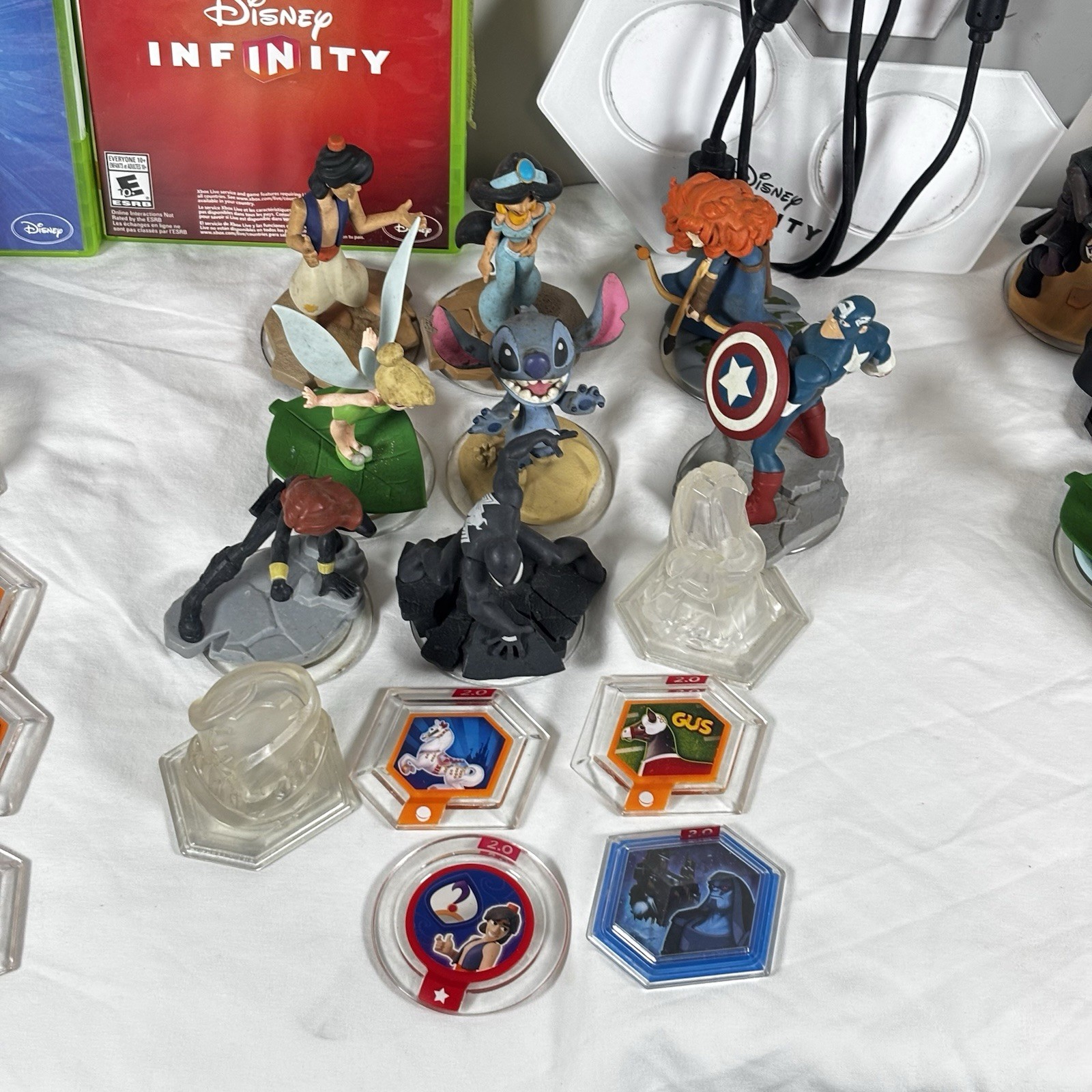 Disney Infinity Xbox 360 Mega Bundle – 32 Figures, 1.0, 2.0 & 3.0, Portal, Games