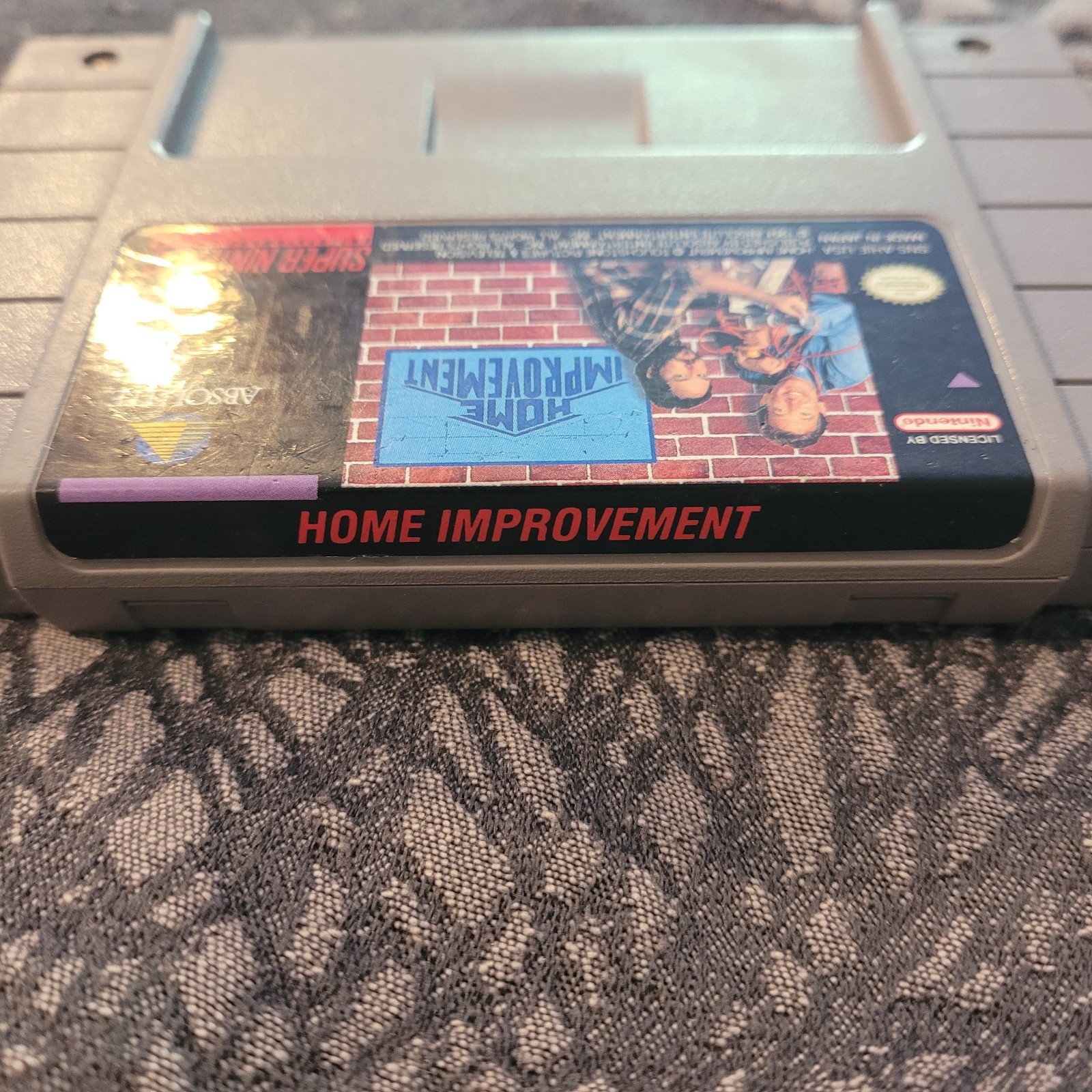 Home Improvement (Super Nintendo SNES, 1994) Authentic Game See Pics