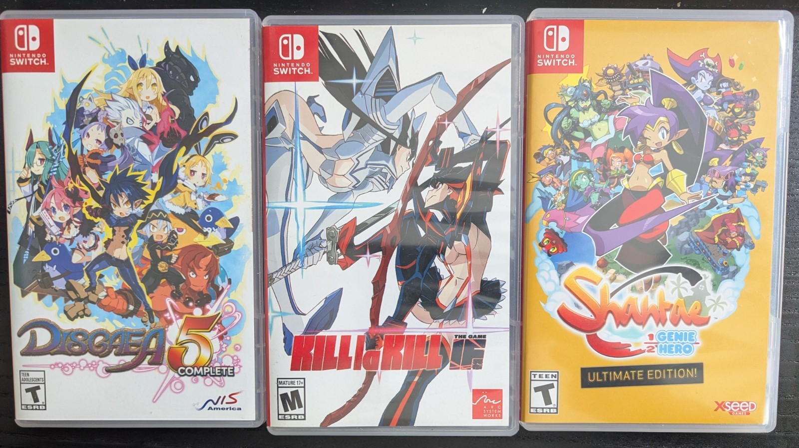 Nintendo Switch Game bundle Assorted JRPG Rhythm Fighting Games – Lot Of 7 – CIB