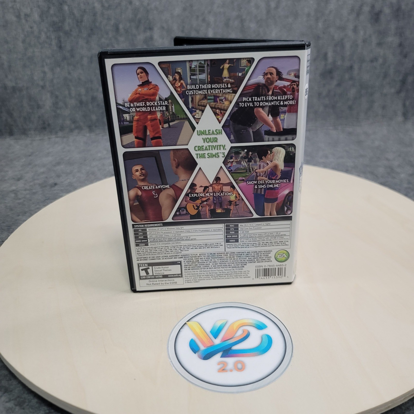 PC Mac The Sims 3 Standard Edition NTSC-U/C Life Simulation Game DVD-ROM