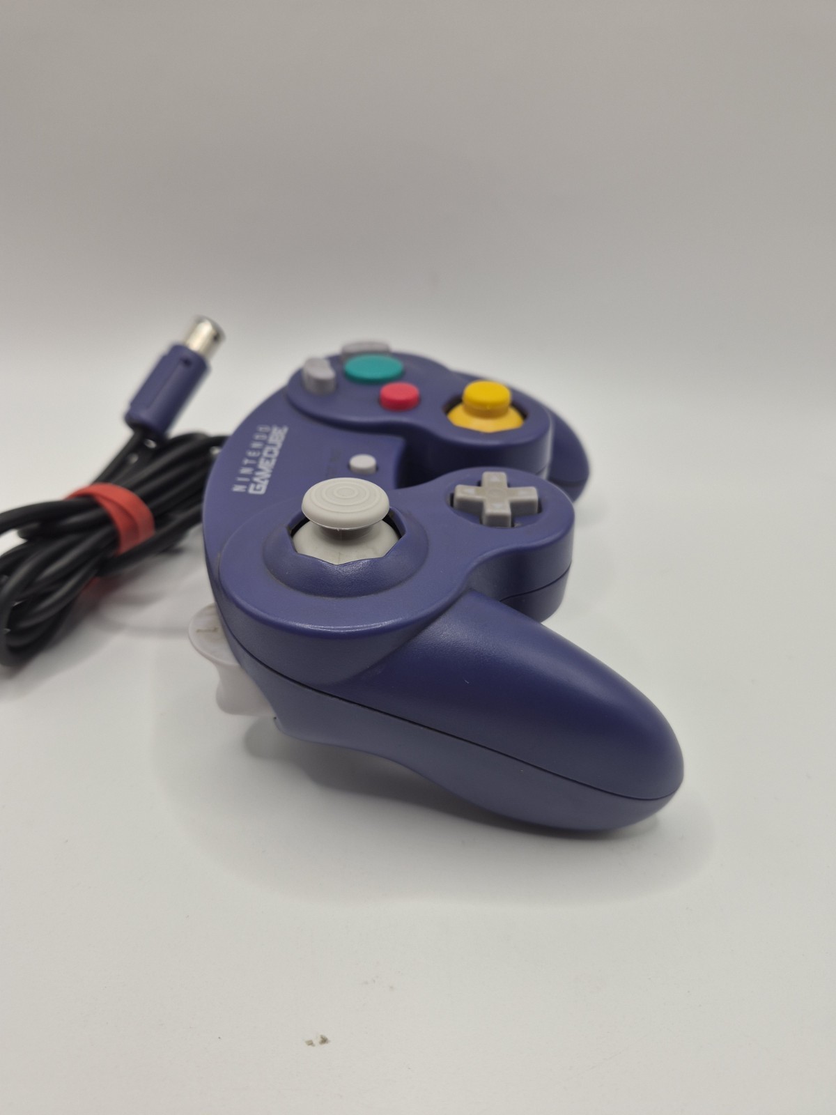 Official Nintendo GameCube Controller Pad NGC DOL-003 Indigo Purple Tested Mint