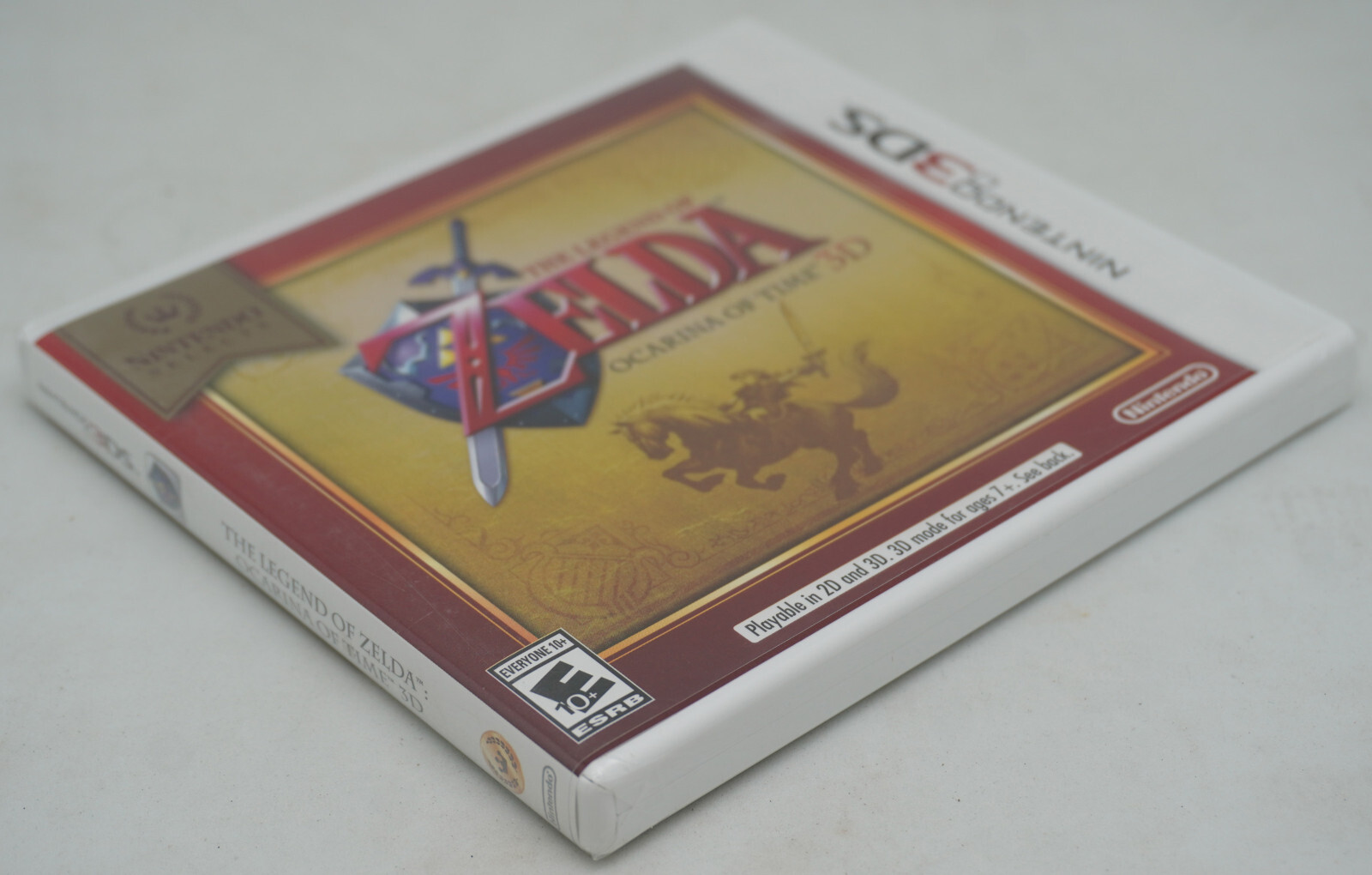 Sealed The Legend of Zelda Ocarina of Time 3D- 3DS US Case Fresh Factory Sealed