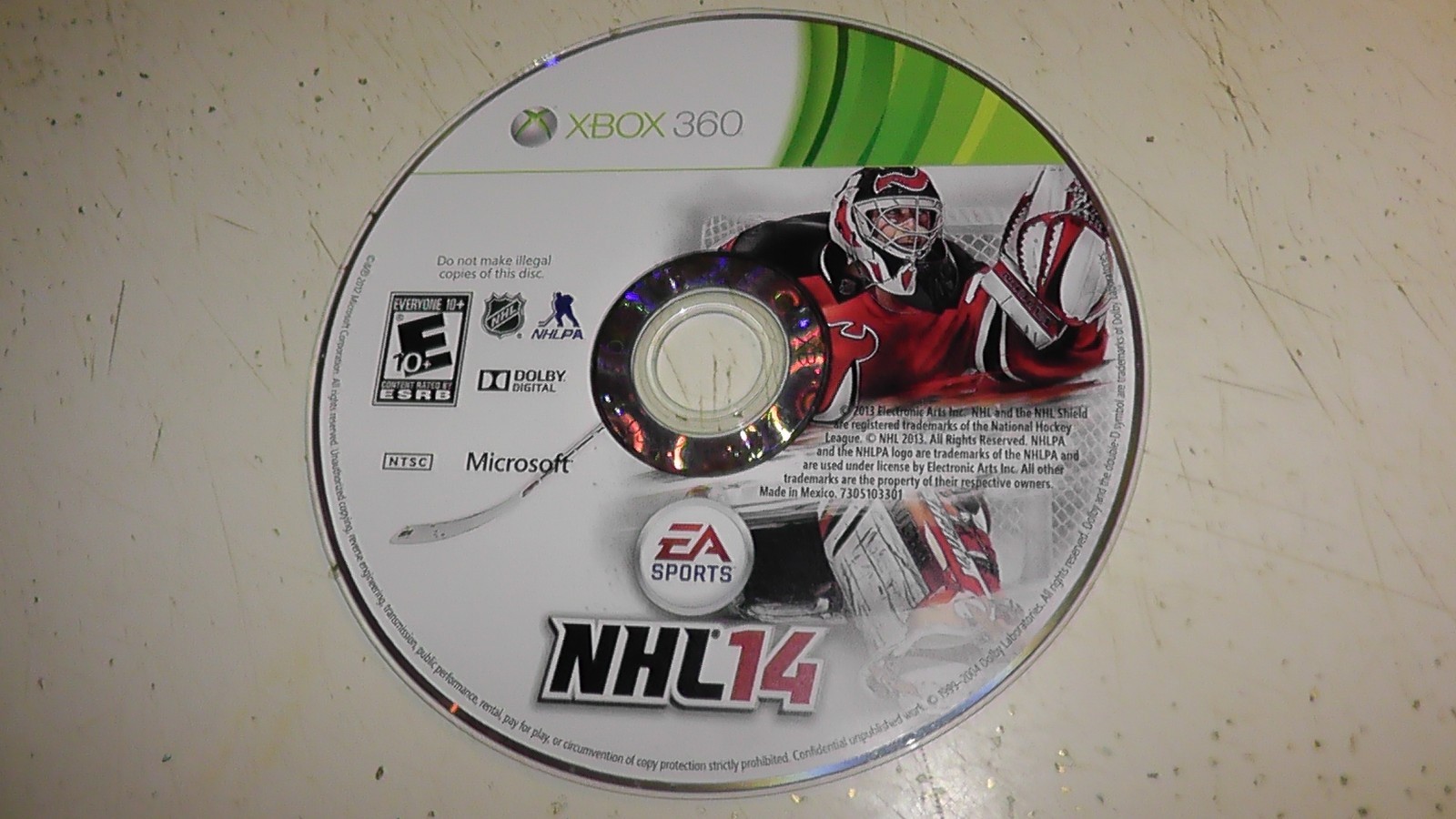 XBOX 360 NHL 14 Tested Game Working