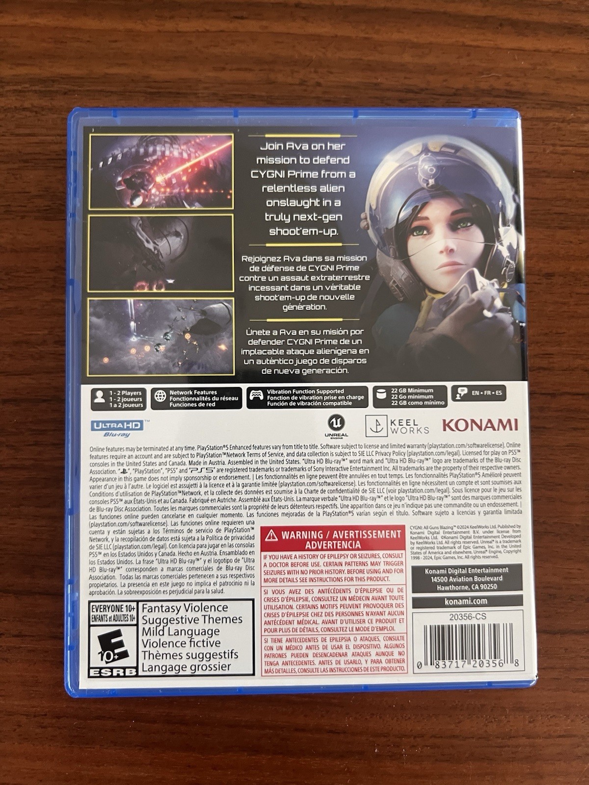 Cygni: All Guns Blazing (PS5) Nice Shmup Shooter OOP – Ships Fast 🔥🔥