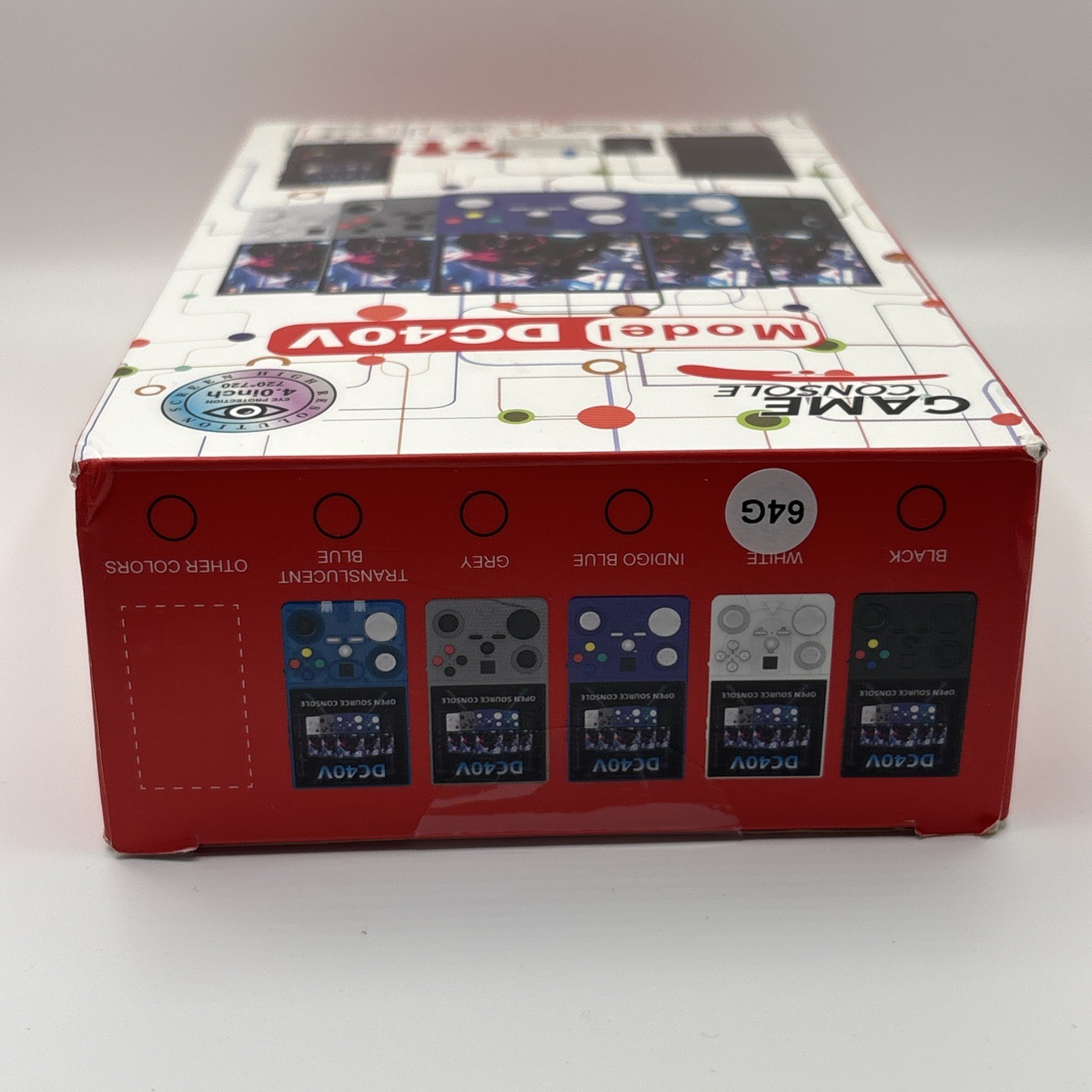 DC40V Handheld Game Console 4″ IPS Open Source Retro Emulator 4000mAh New