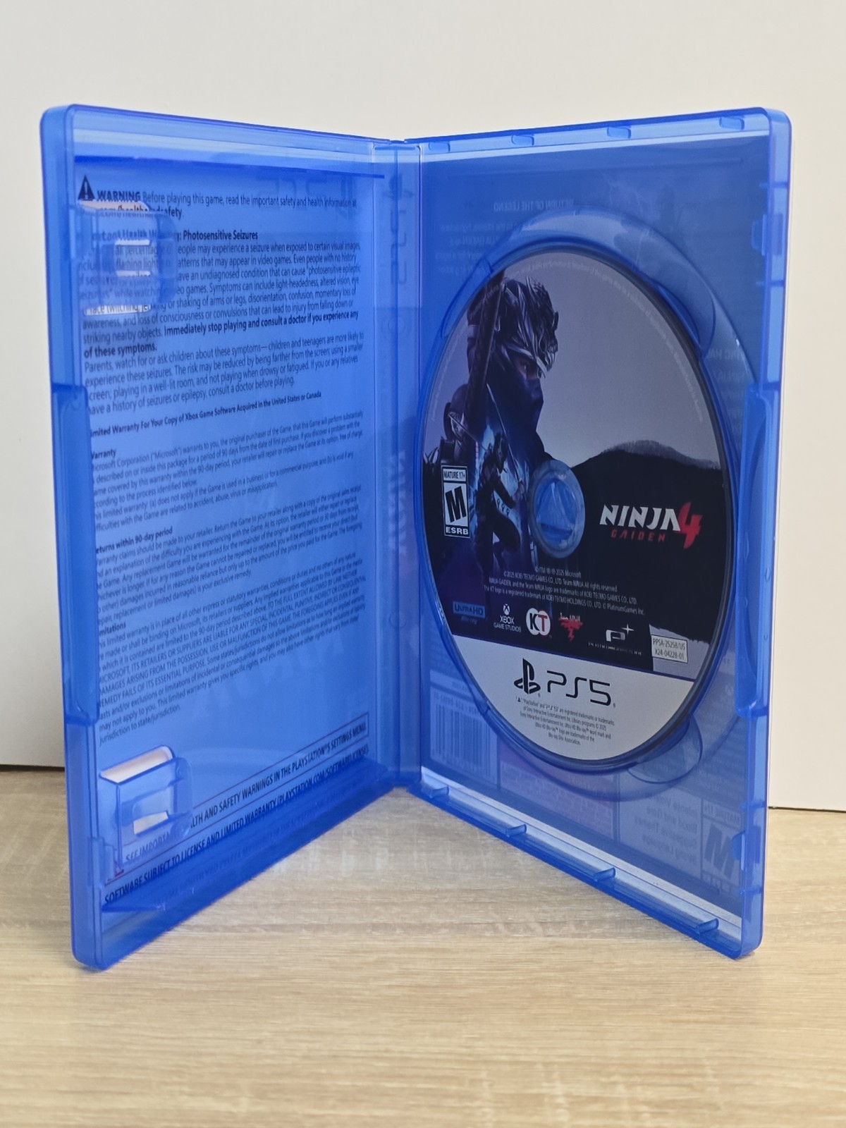 Ninja Gaiden 4 Standard Edition PS5 PlayStation 5 Action Hack Slash Game