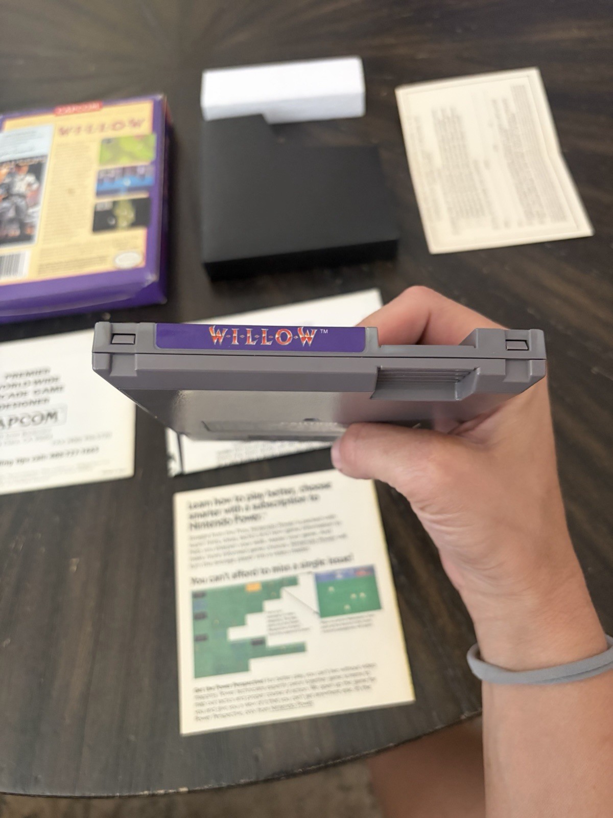 Nintendo NES Game Willow CIB Complete In Box