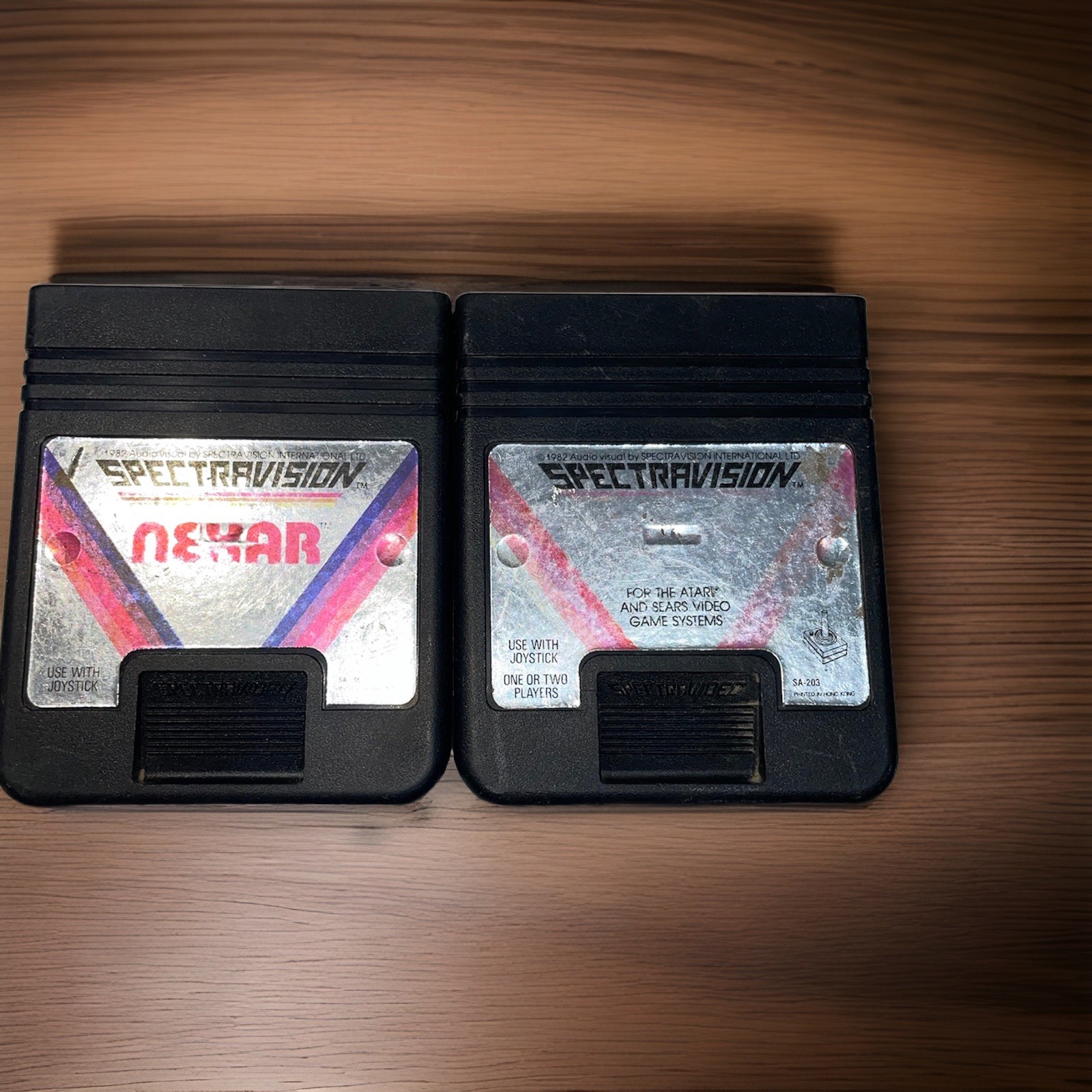 Vtg Atari 2600 Spectravision Cross Force SA-203 / Nexar SA-206 Not Tested