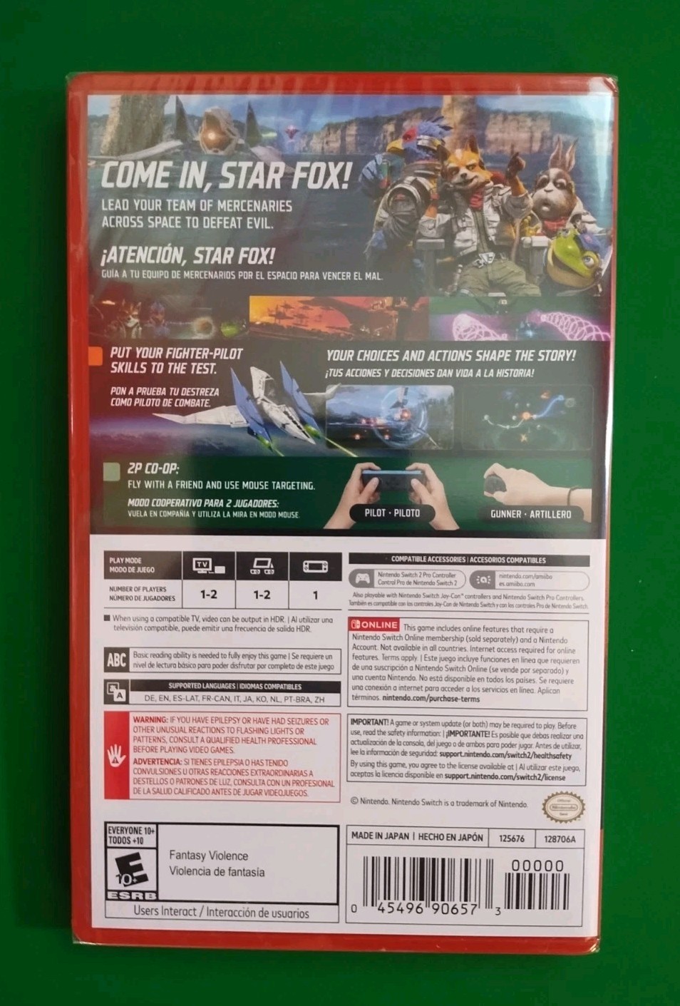 Star Fox for Nintendo Switch 2 [New Video Game] – Factory Sealed