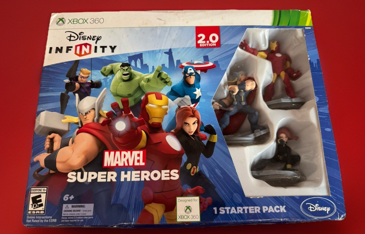 XBOX 360 Disney Infinity 2.0 Edition Marvel Super Heroes Starter Pack Sealed New