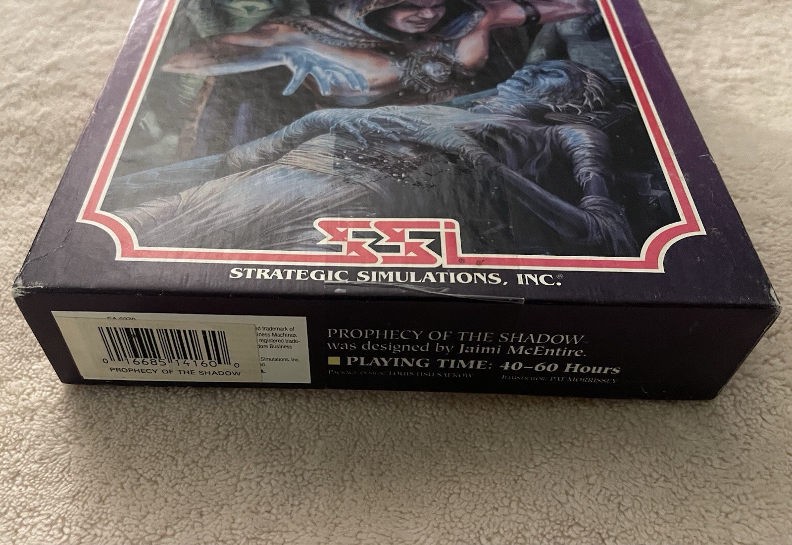 Prophecy of the Shadow 1992 SSI PC Game Fantasy