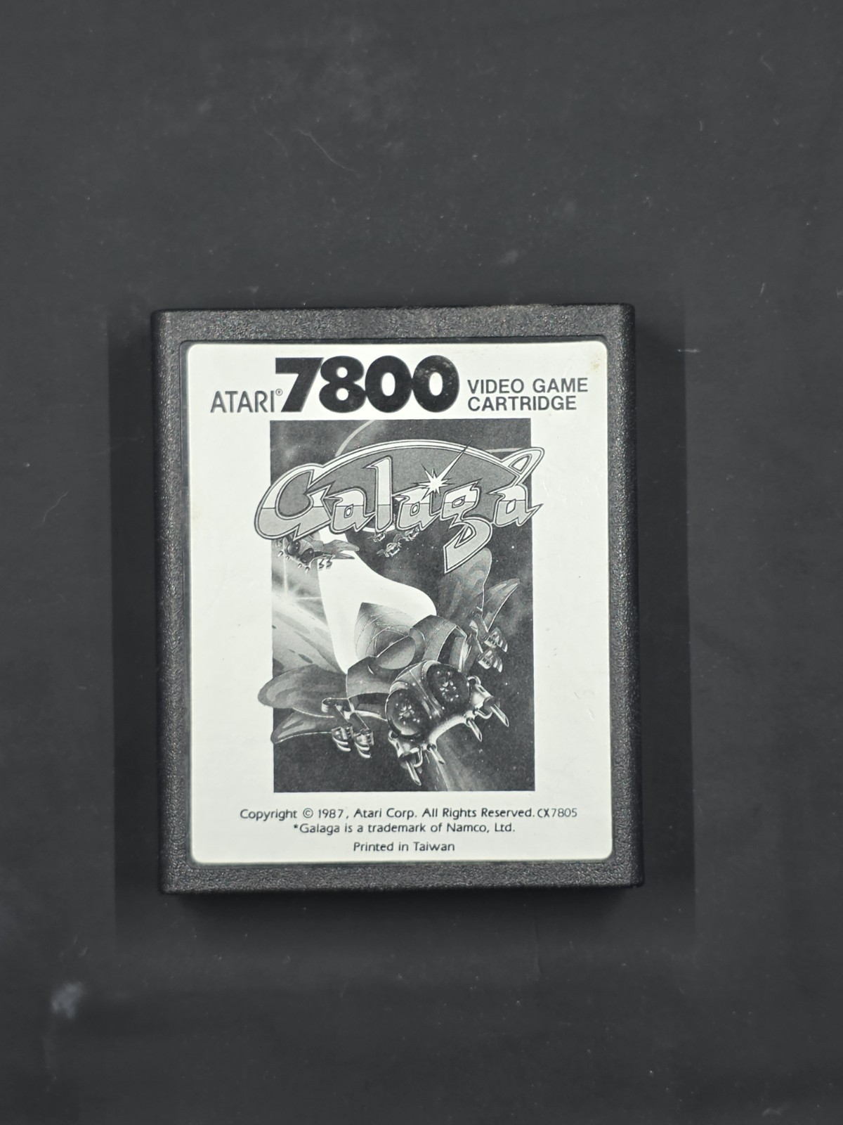 Galaga (Atari 7800, 1987) Game Only!! Authentic! 🔥🔥🔥