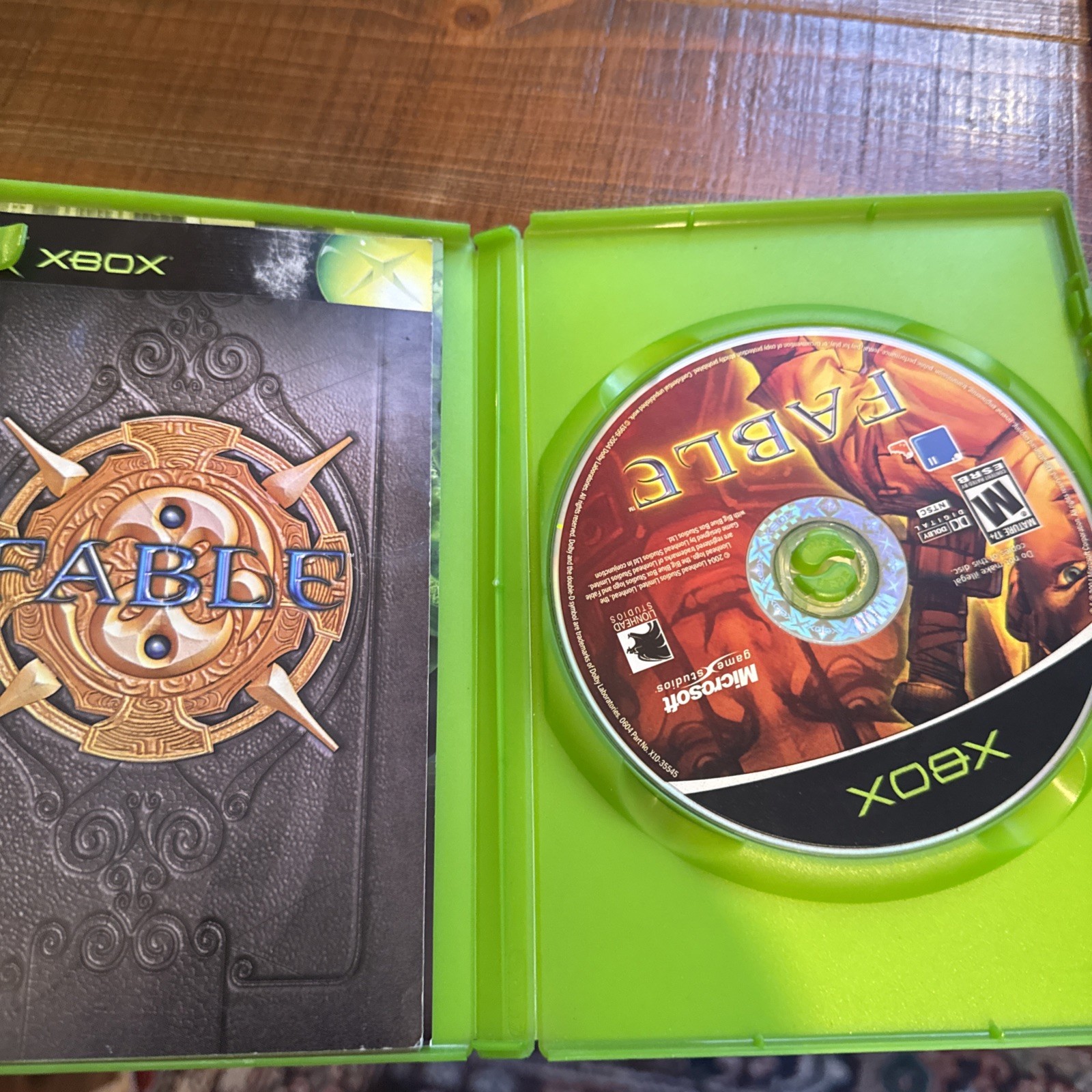 lot of 8 games lotr/crash/fable/harrypotter/grabbed by the ghoulies