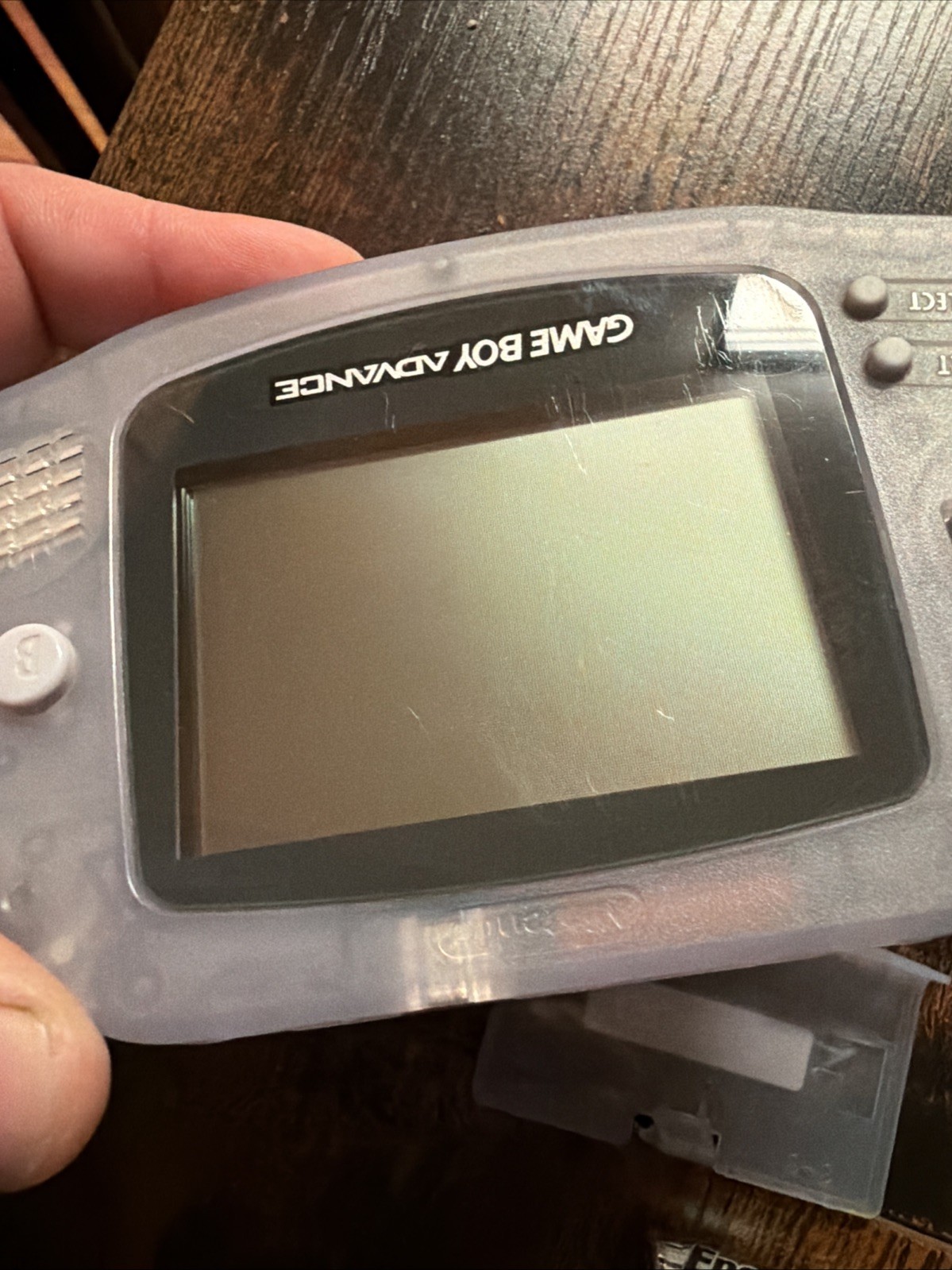 Nintendo Game Boy Advance Console System – Clear Glacier-WORKS PERFECT 👌 🔥❤️🔥