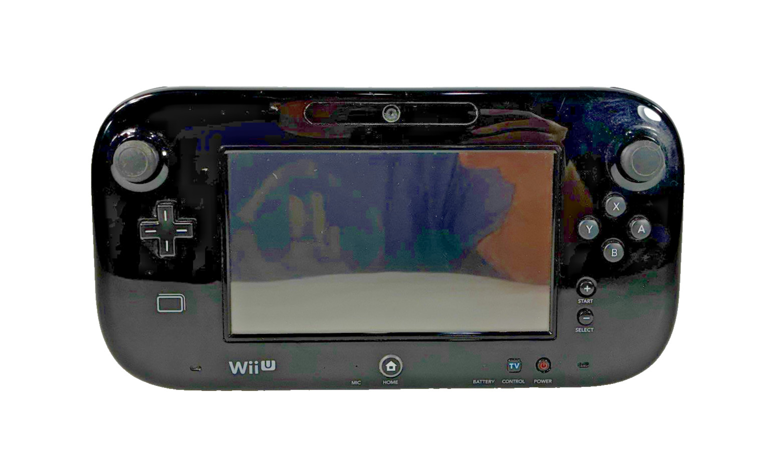 Nintendo WUP-010 Black Wii U Gamepad Only Untested Parts/Repair