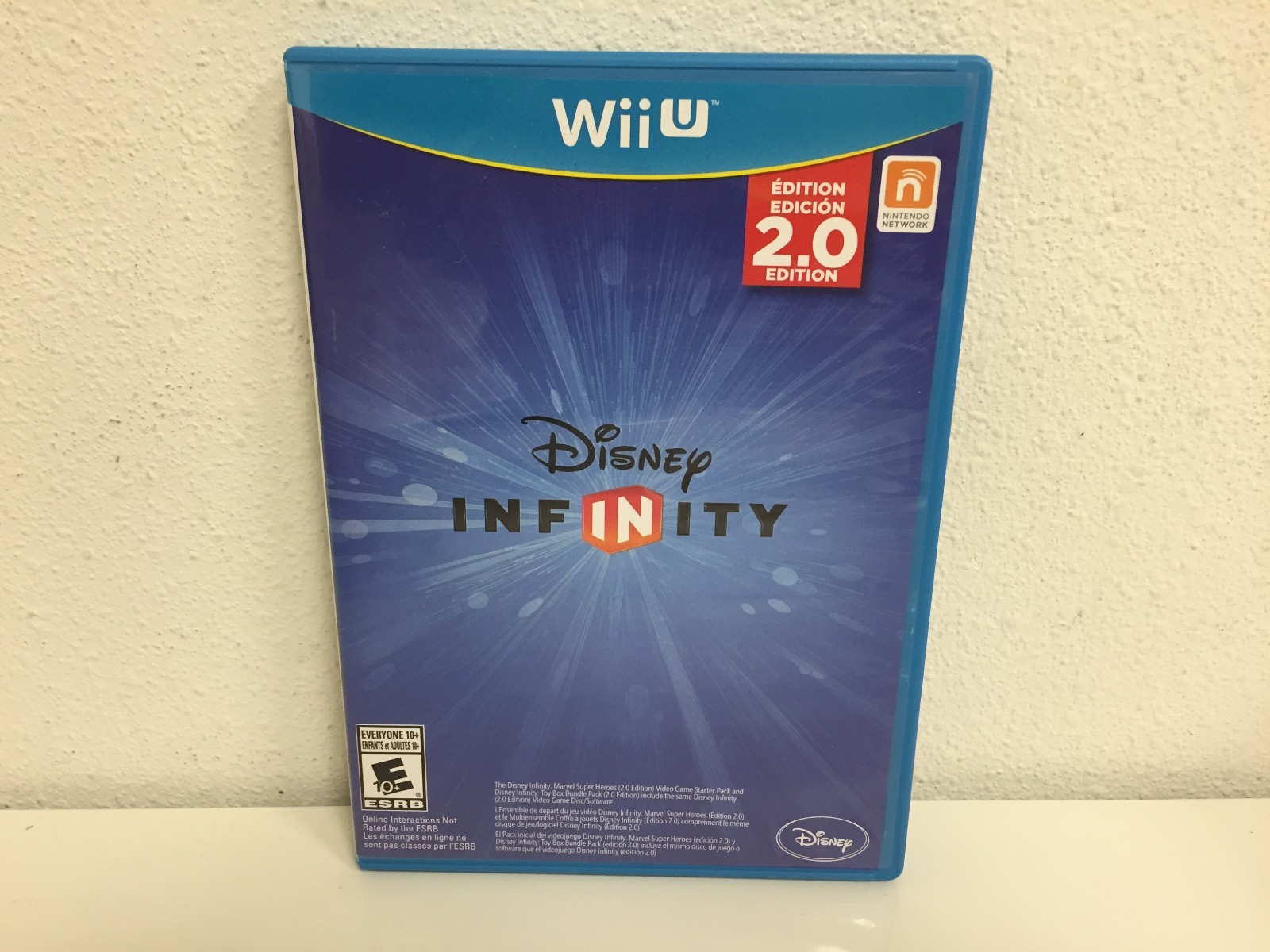 Disney Infinity 2.0 WiiU Wii U GAME ONLY Marvel Super Heroes NO FIGURES OR BASE