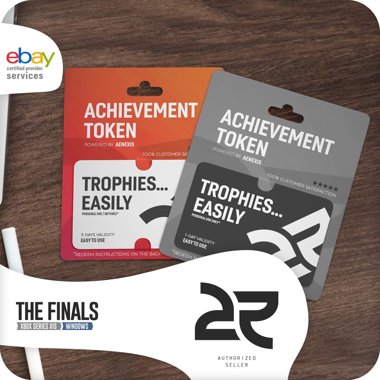 ✅ The Finals ✅ XBOX ACHIEVEMENTS UNLOCK TOKEN 100% COMPLETION GAMERSCORE